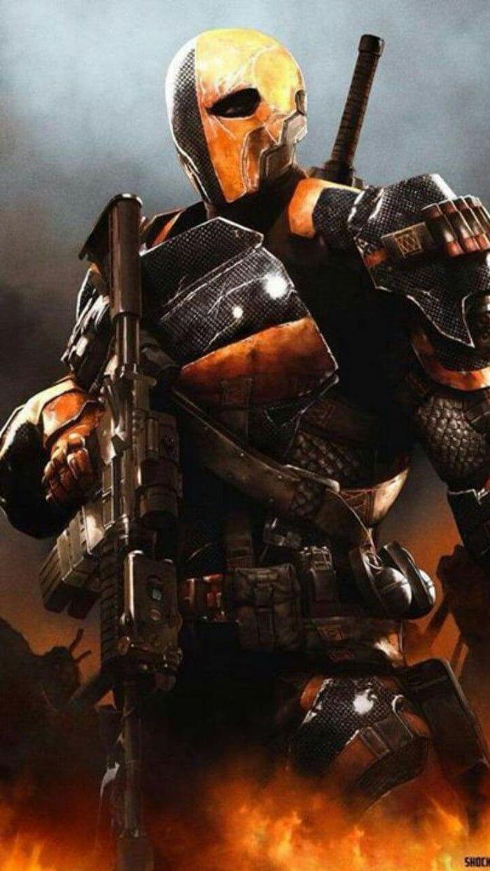 700x1244 Found this cool deathstroke wallpaper