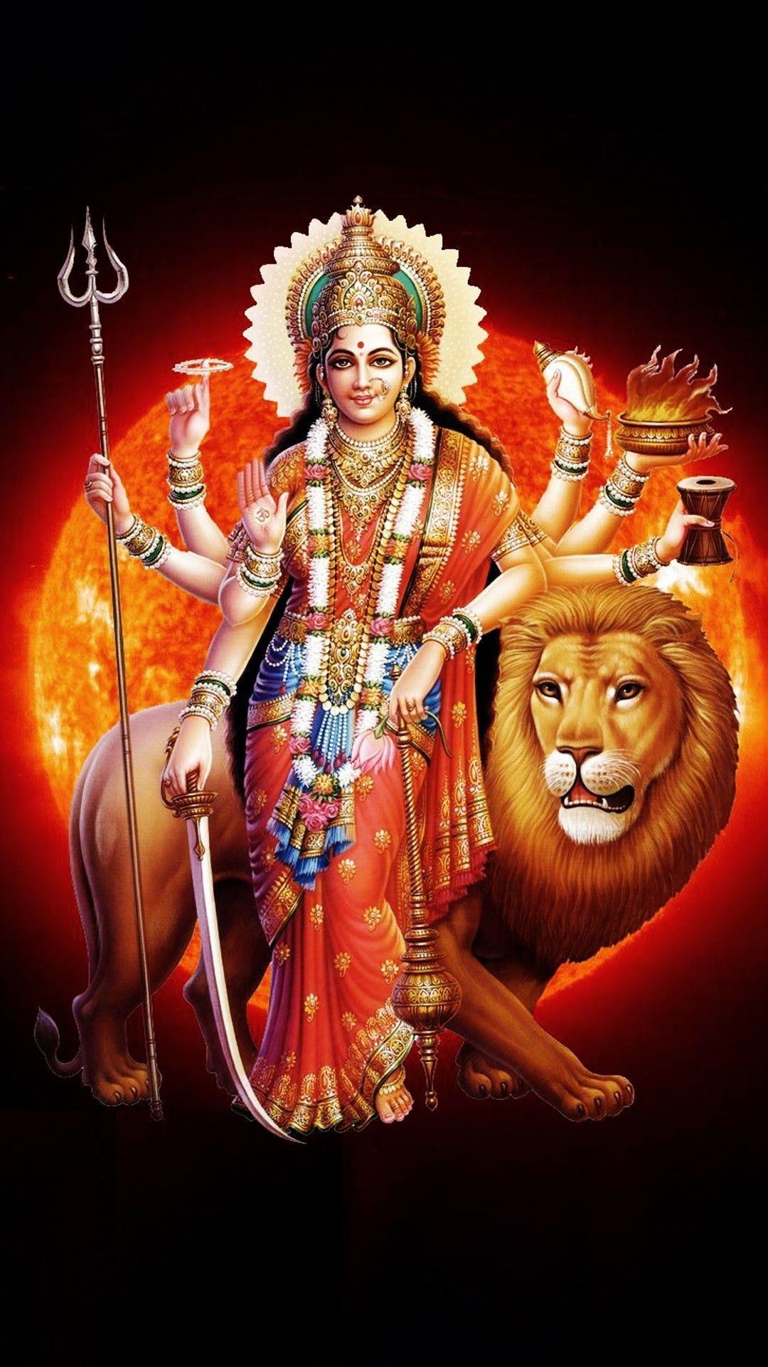 1080x1920 Ambe maa. Durga picture, Durga, Maa durga image