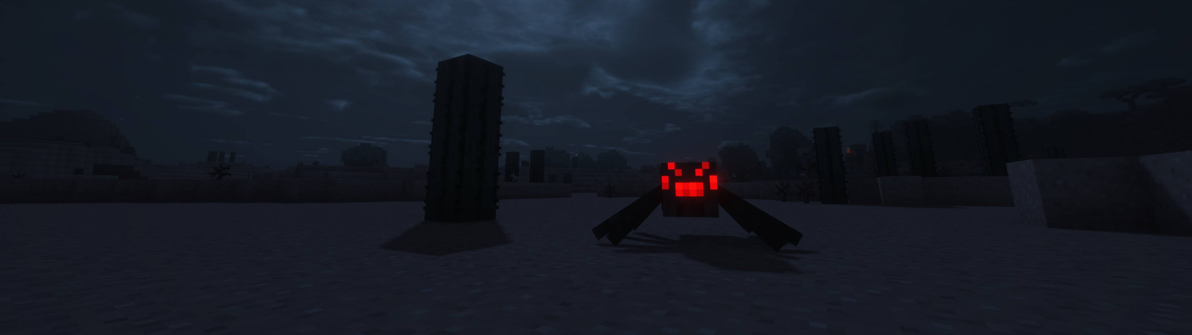 3840x1080 Minecraft Spider Man Into The Night 3840x1080 Resolution Wallpaper, HD Games 4K Wallpaper, Image, Photo and Background