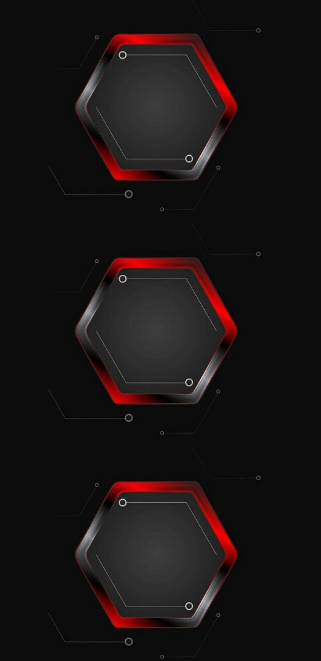 1080x2220 Black and Red Geometric Wallpaper. *Abstract and Geometric