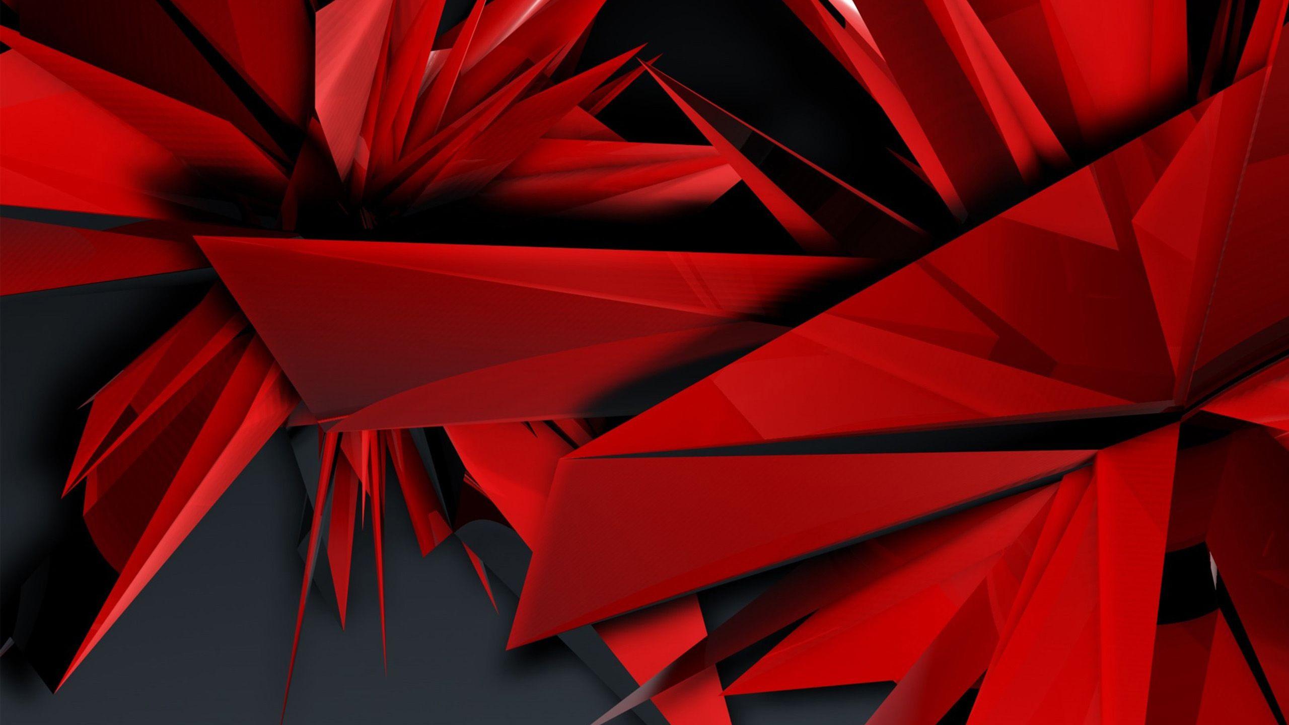 2560x1440 Abstract Sharp Shapes Diagonal Geometry Wallpaper HD 2560 x 1440