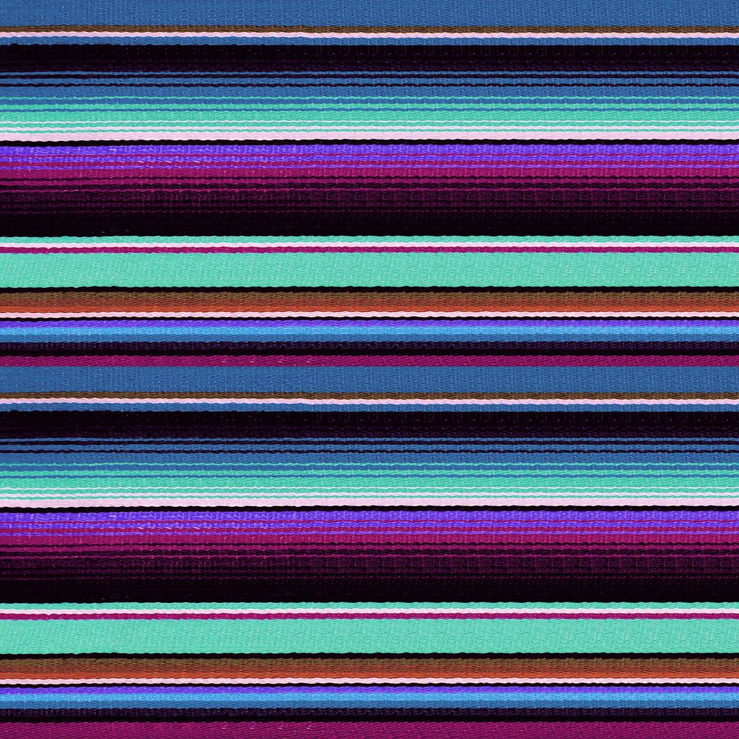 1060x1060 Blue Zarape Serape Pattern Decal 12 x 12 Sheet Waterproof Fi