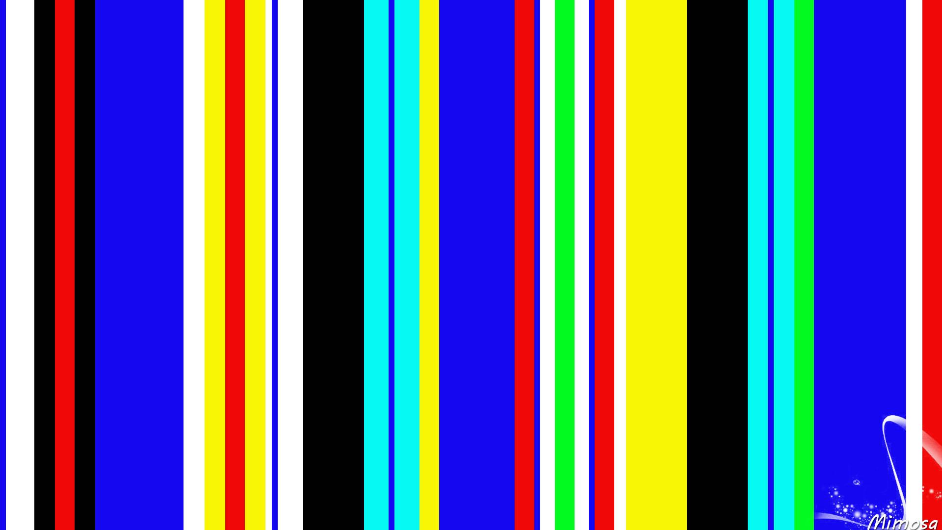 1920x1080 Download Thick And Thin Vertical Rainbow Stripes Wallpaper