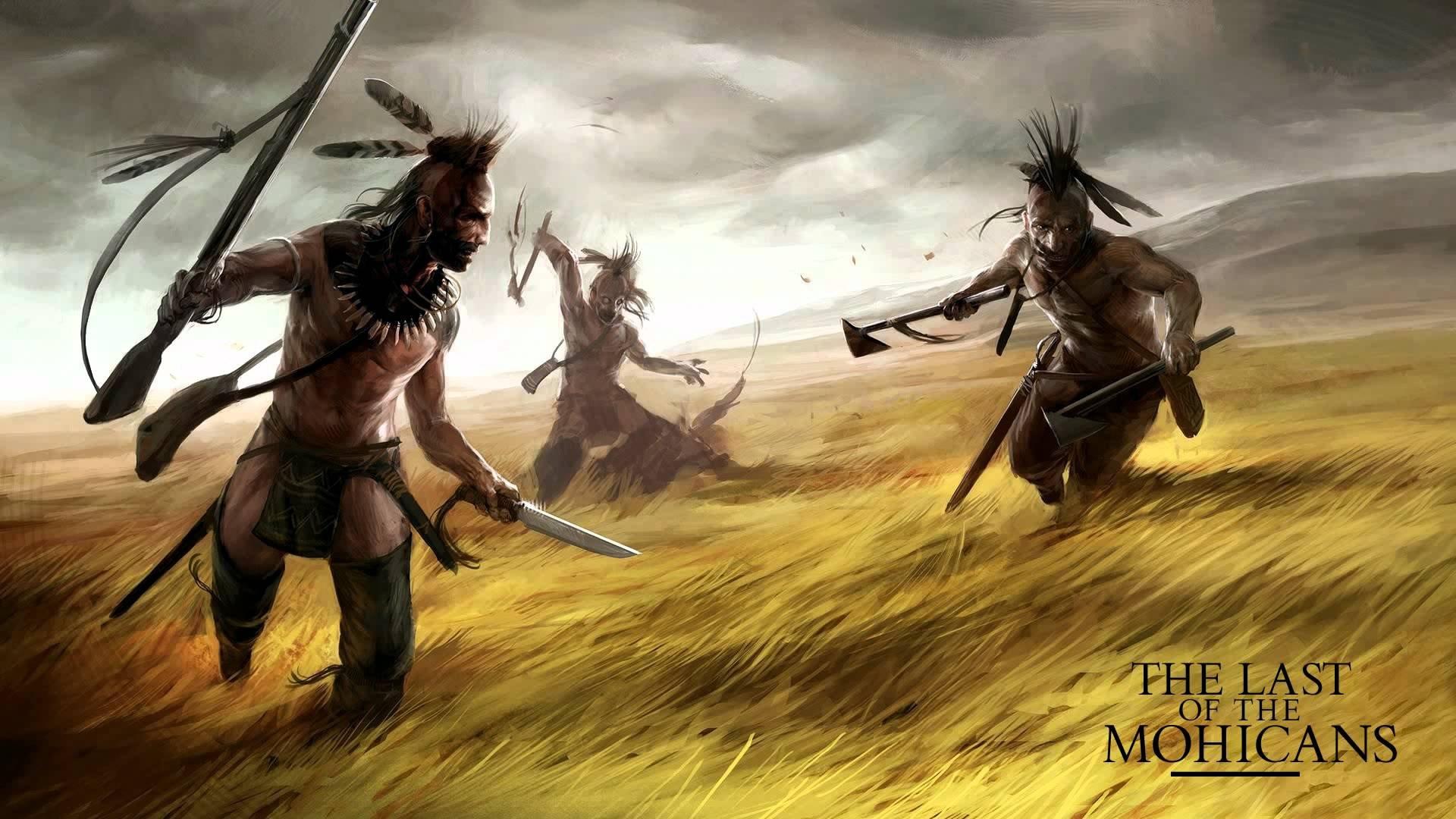 1920x1080 last, Of, The, Mohicans, Action, Adventure, Drama, Native, American, Movie, Film, Western, Painting, Art Wallpaper HD / Desktop and Mobile Background