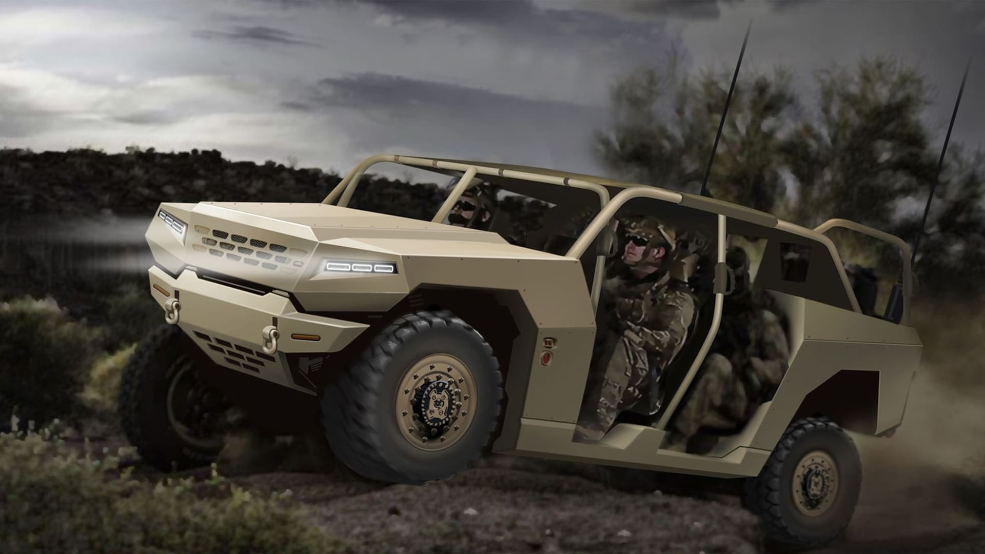 1920x1080 Hummer—It's Kia's New Military Vehicle