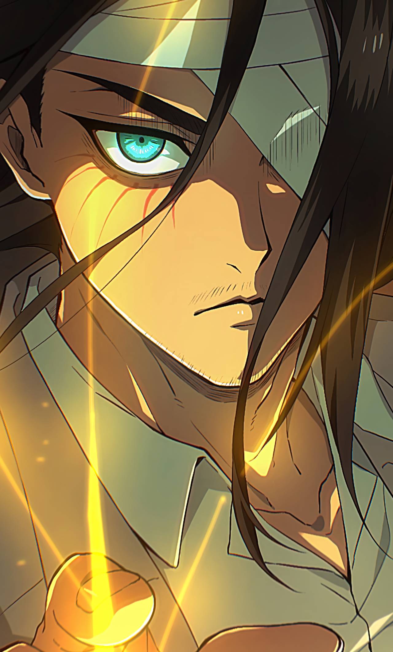 1280x2120 Eren Yeager 4K Attack On Titan iPhone 6 plus Wallpaper, HD Anime 4K Wallpaper, Image, Photo and Background