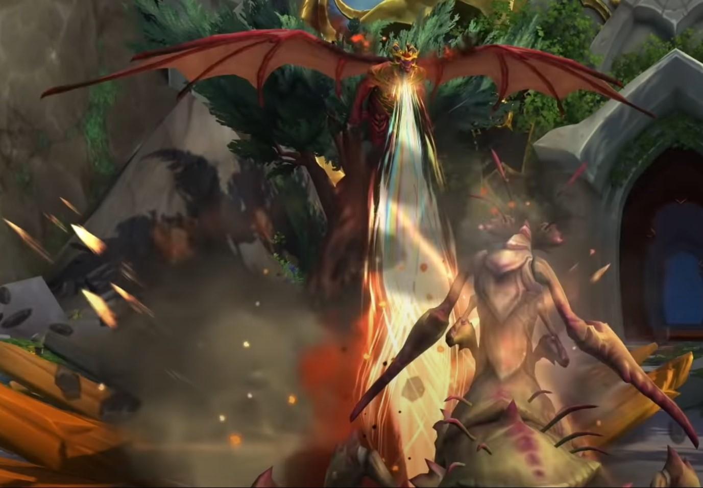 1377x957 World Of Warcraft Evoker Wallpaper