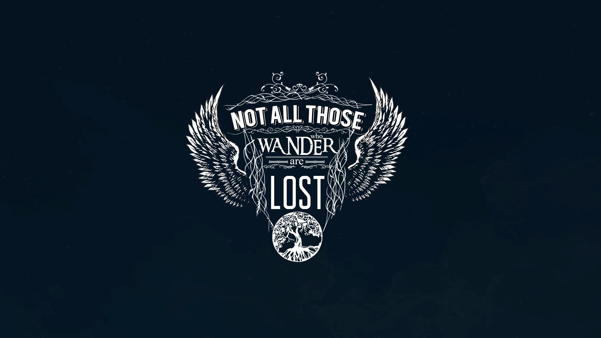 1920x1080 Wallpaper / 1080P, quote, typography, J. R. R. Tolkien free download