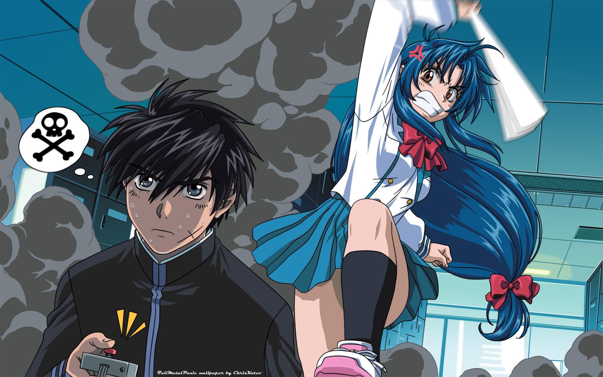 1920x1200 Full Metal Panic! Wallpaper: Kaboom!