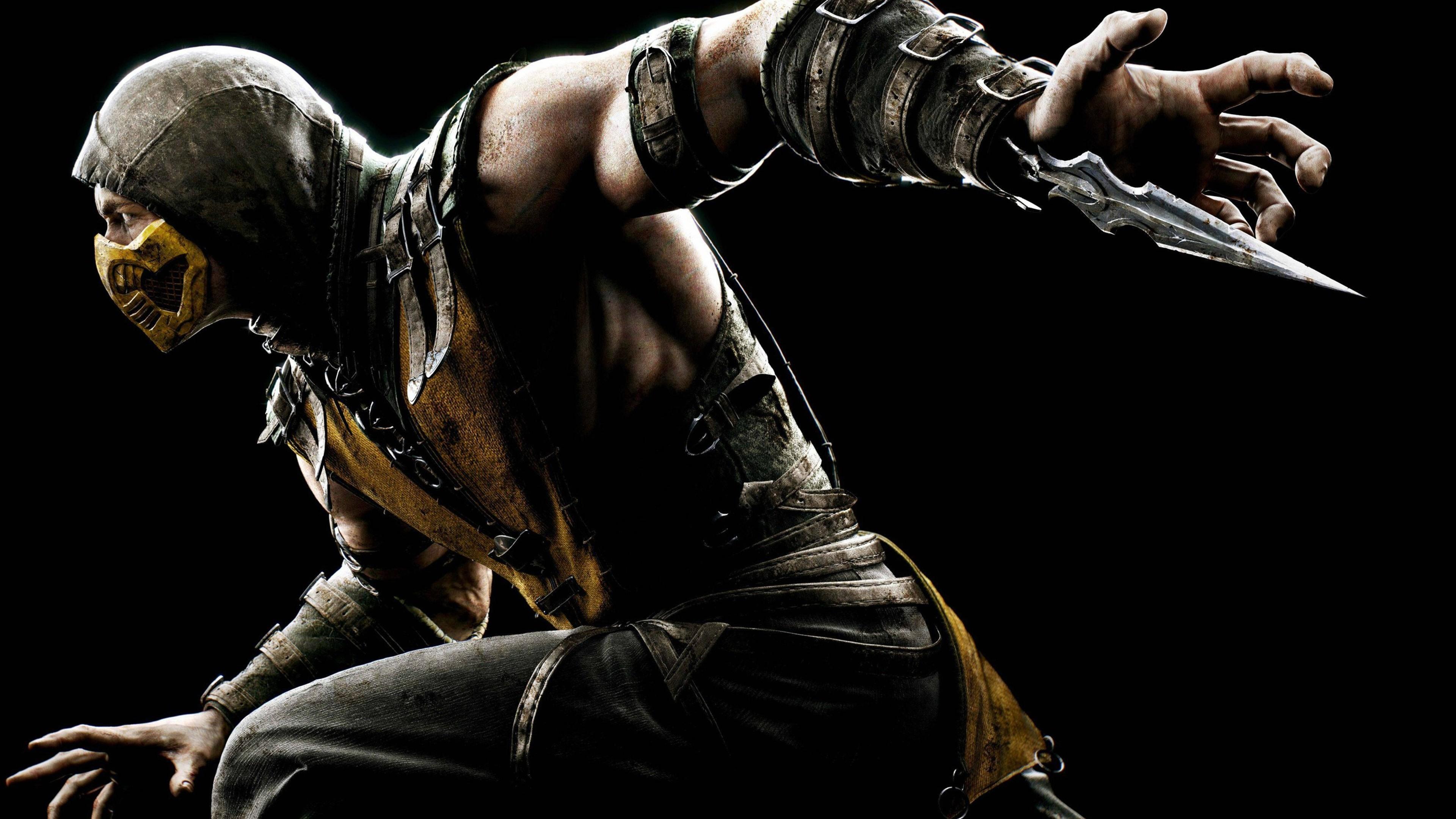 3840x2160 Wallpaper 4k Mortal Kombat X Scorpion Wallpaper