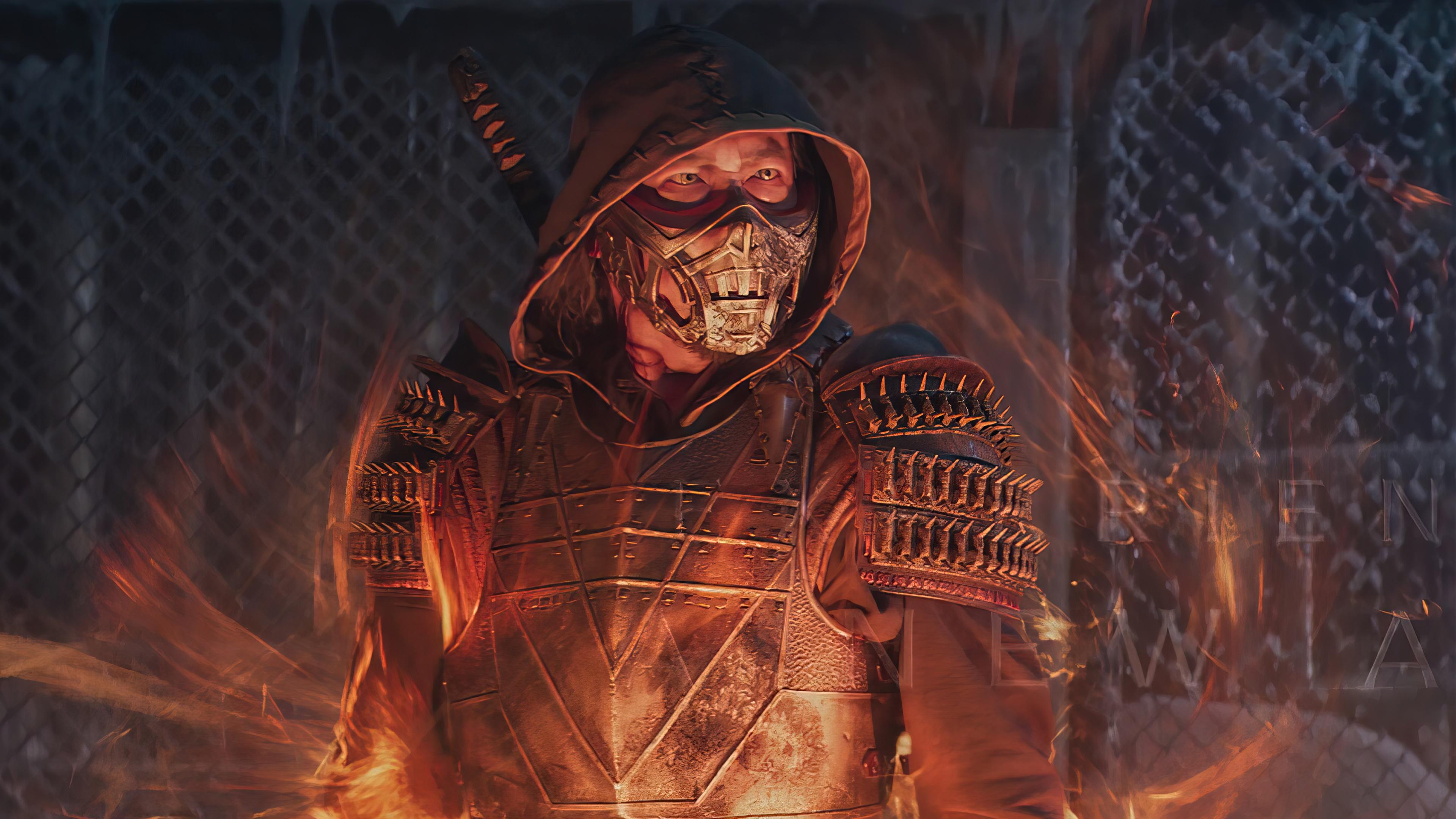 3840x2160 wallpaper, mortal kombat, scorpion, movie, 4k, HD Gallery HD Wallpaper