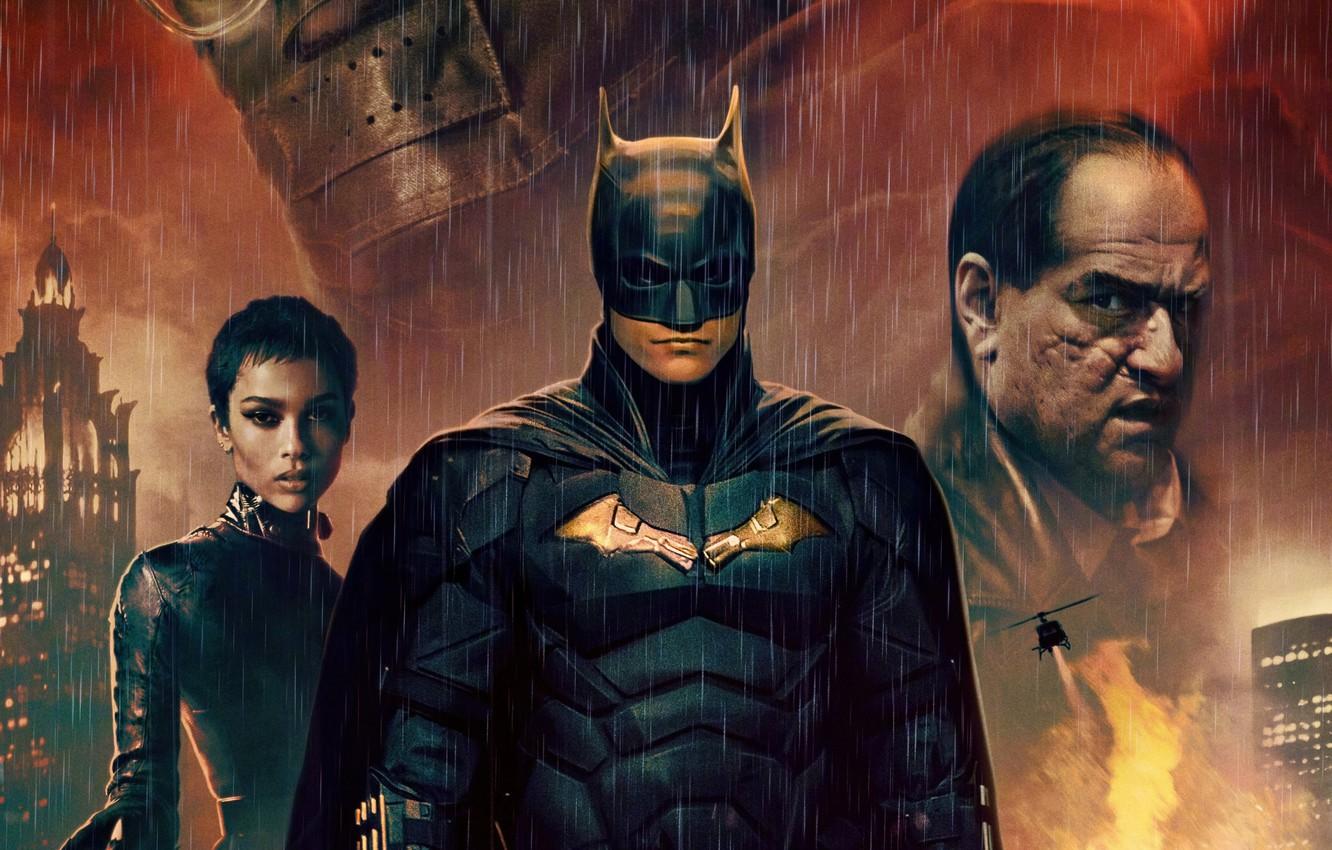 1332x850 Wallpaper Colin Farrell, DC Comics, Movie, Zoe Kravitz, The Batman image for desktop, section фильмы