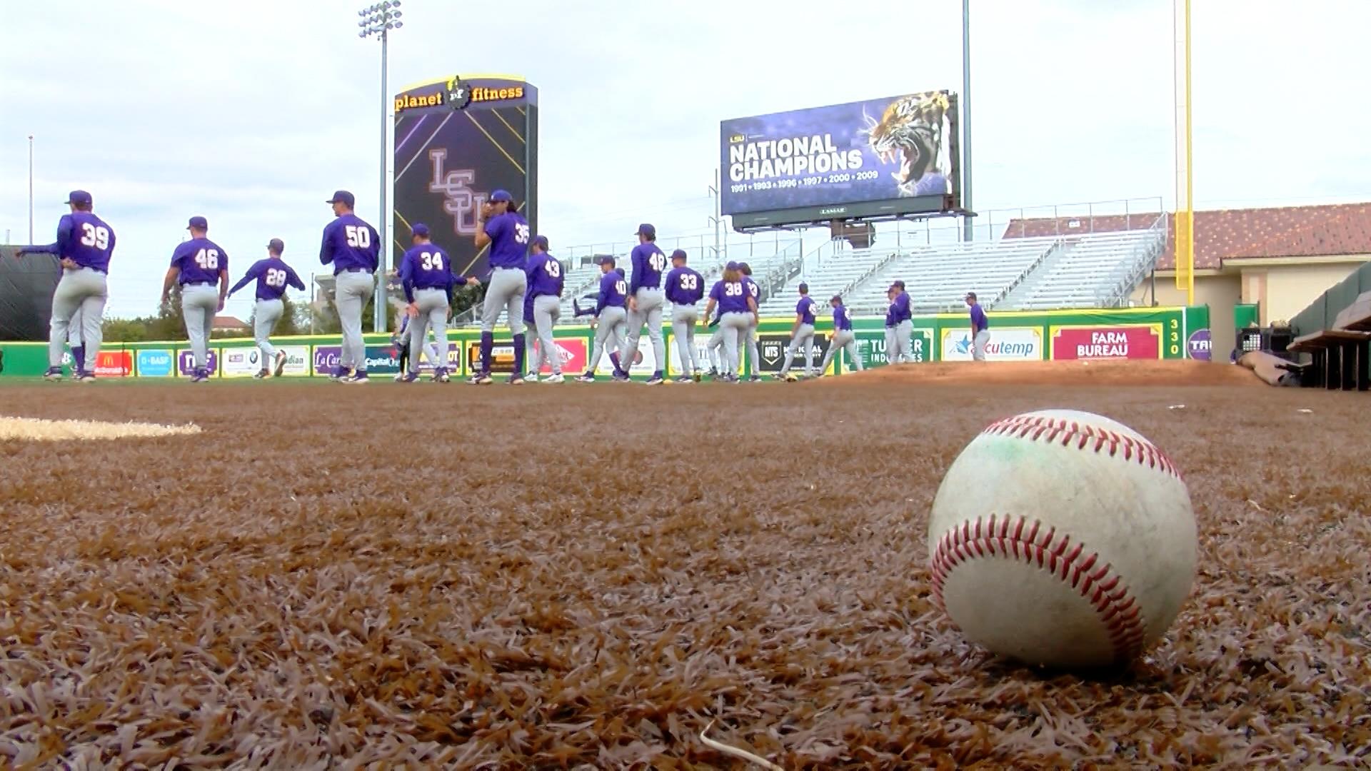 1920x1080 Five Home Runs Lift LSU To 12 0 Victory Over Samford