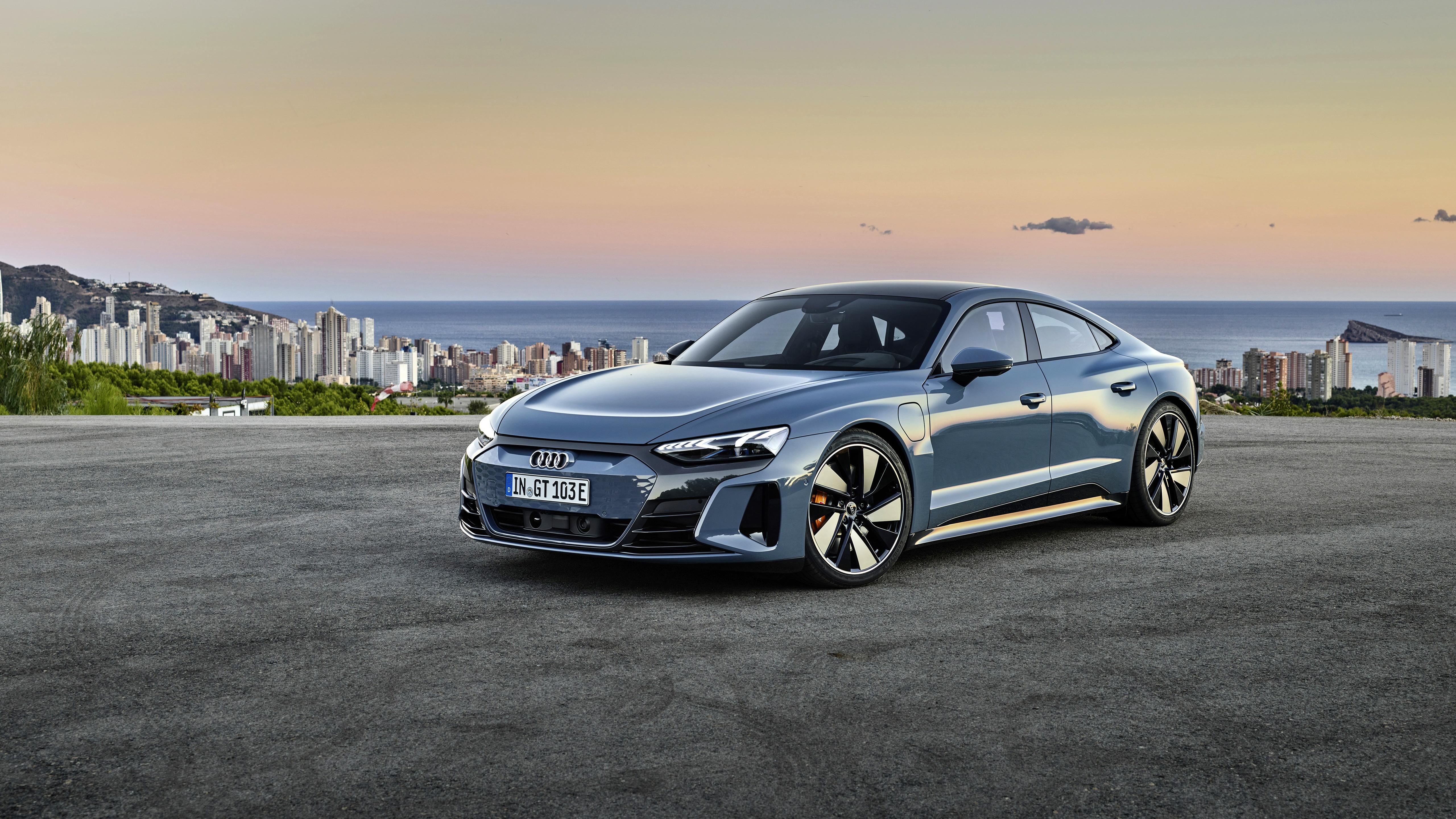 5120x2880 Audi RS E Tron GT Wallpaper 4K, Luxury Electric Car, 5K