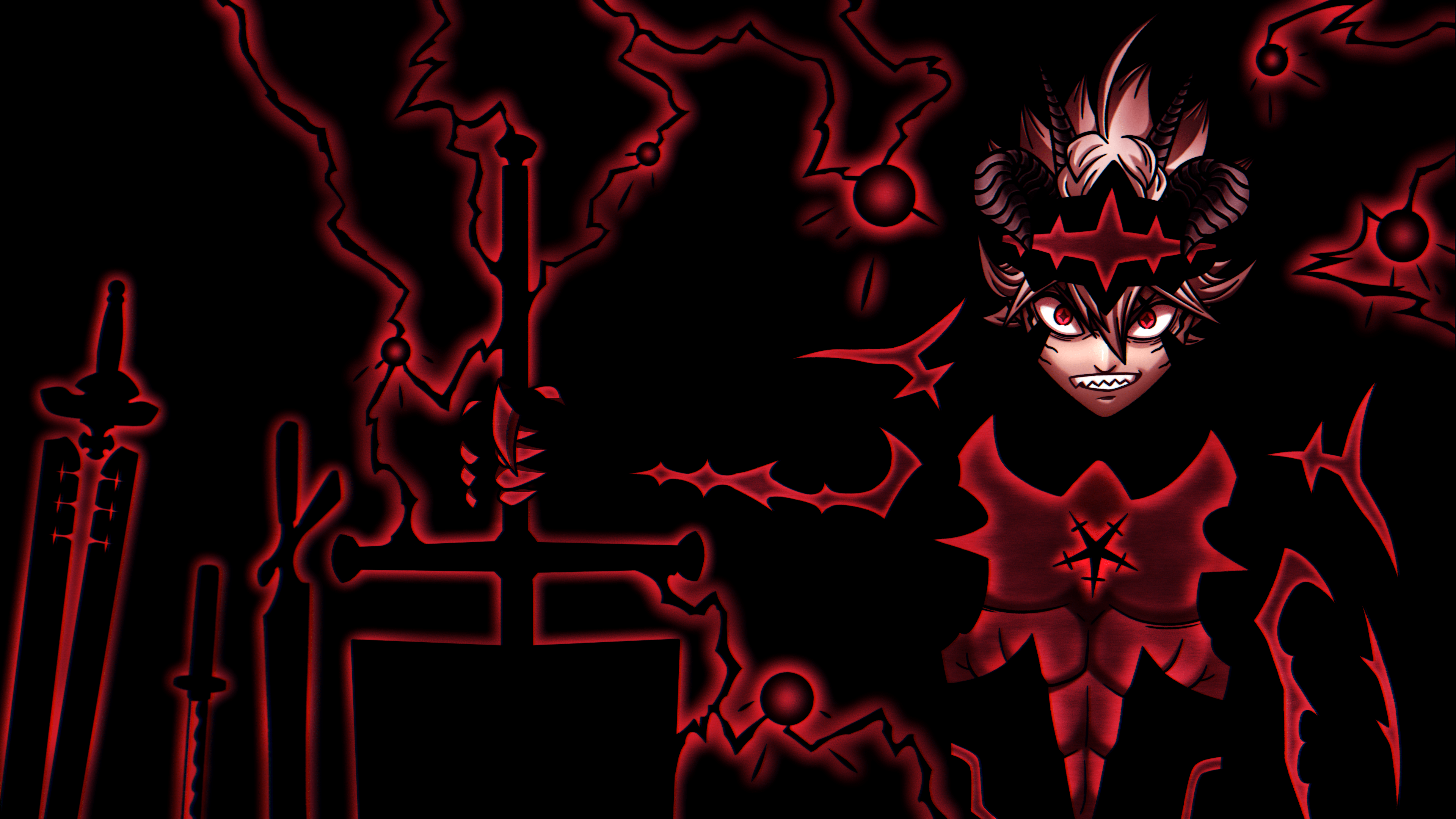 Asta Demon Form Black Clover Live Wallpaper - MoeWalls