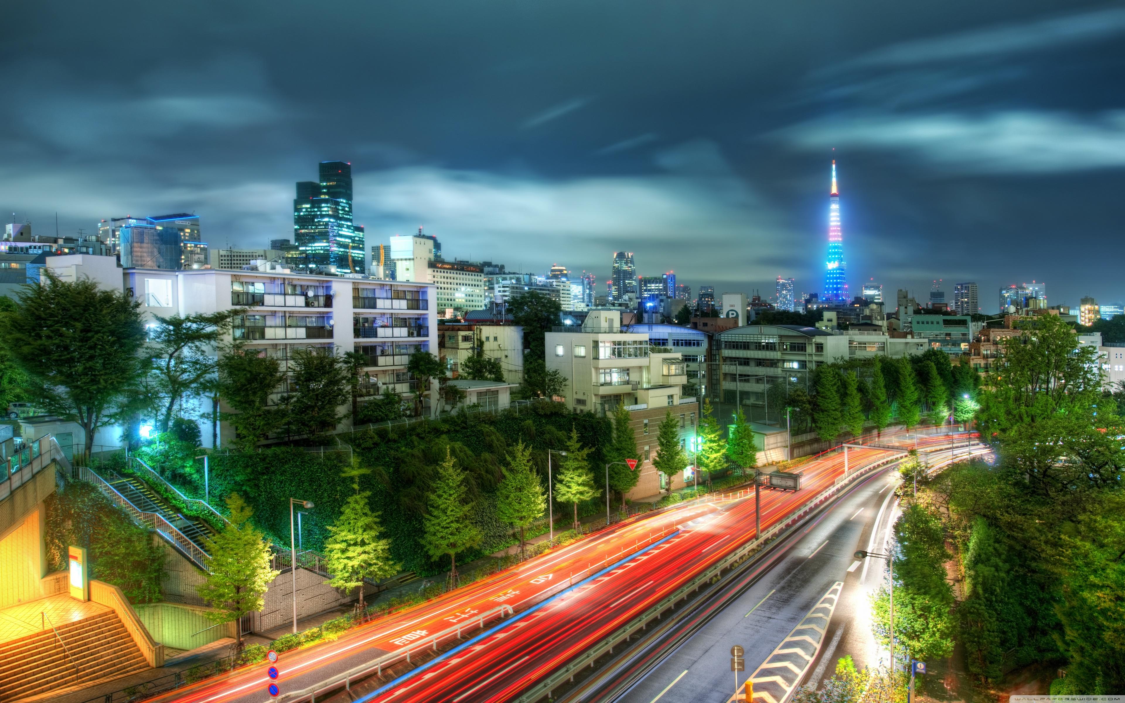 3840x2400 Roppongi Japan Ultra HD Desktop Background Wallpaper for 4K UHD TV : Tablet