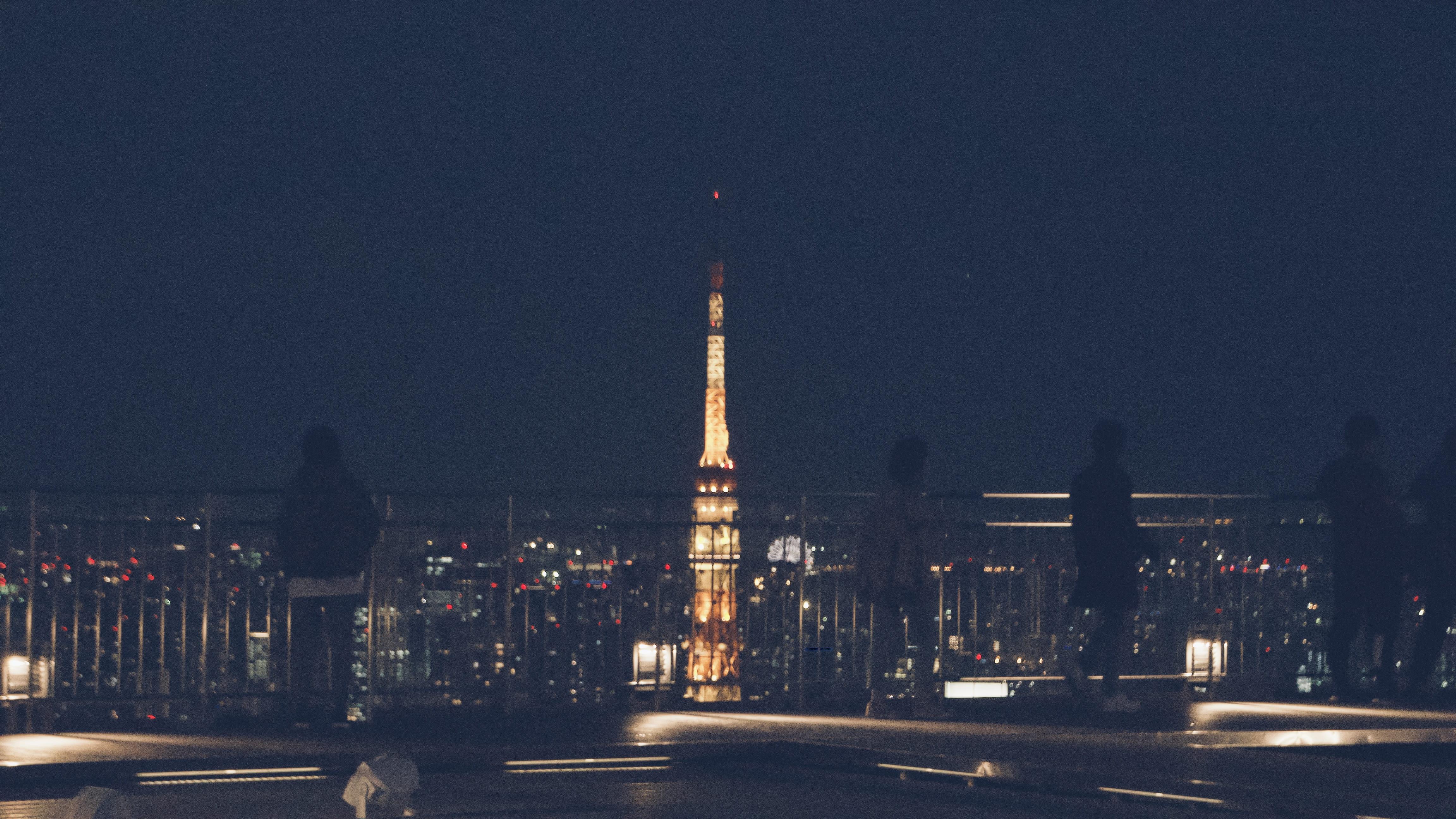 4608x2592 Wallpaper / roppongi, cityscape, building, illuminated, night, asia, tourism, built structure, city, tokyo tower, 4K, skyscraper, no people, japan, tower, travel free download