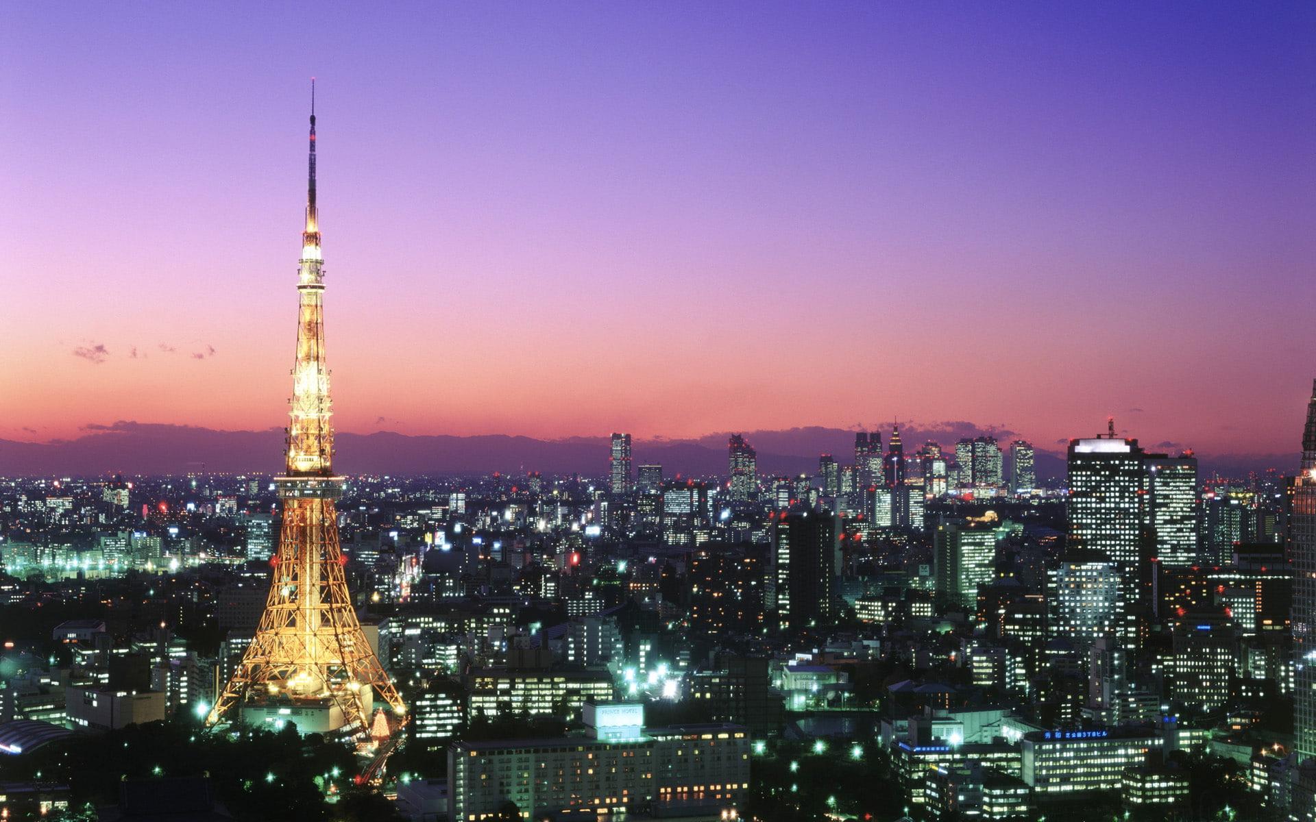1920x1200 Wallpaper / travel and world, tower, japan, tokyo, roppongi, 1080P free download