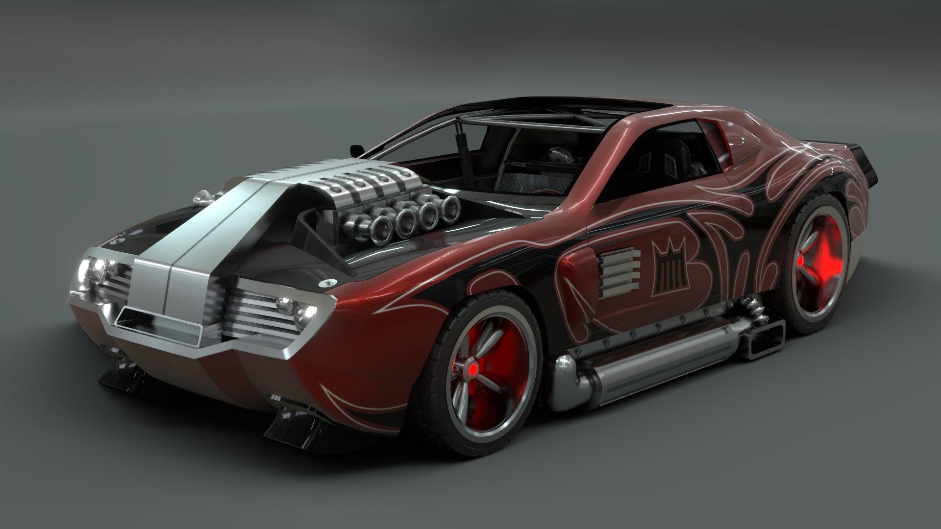 1920x1080 3D model acceleracers