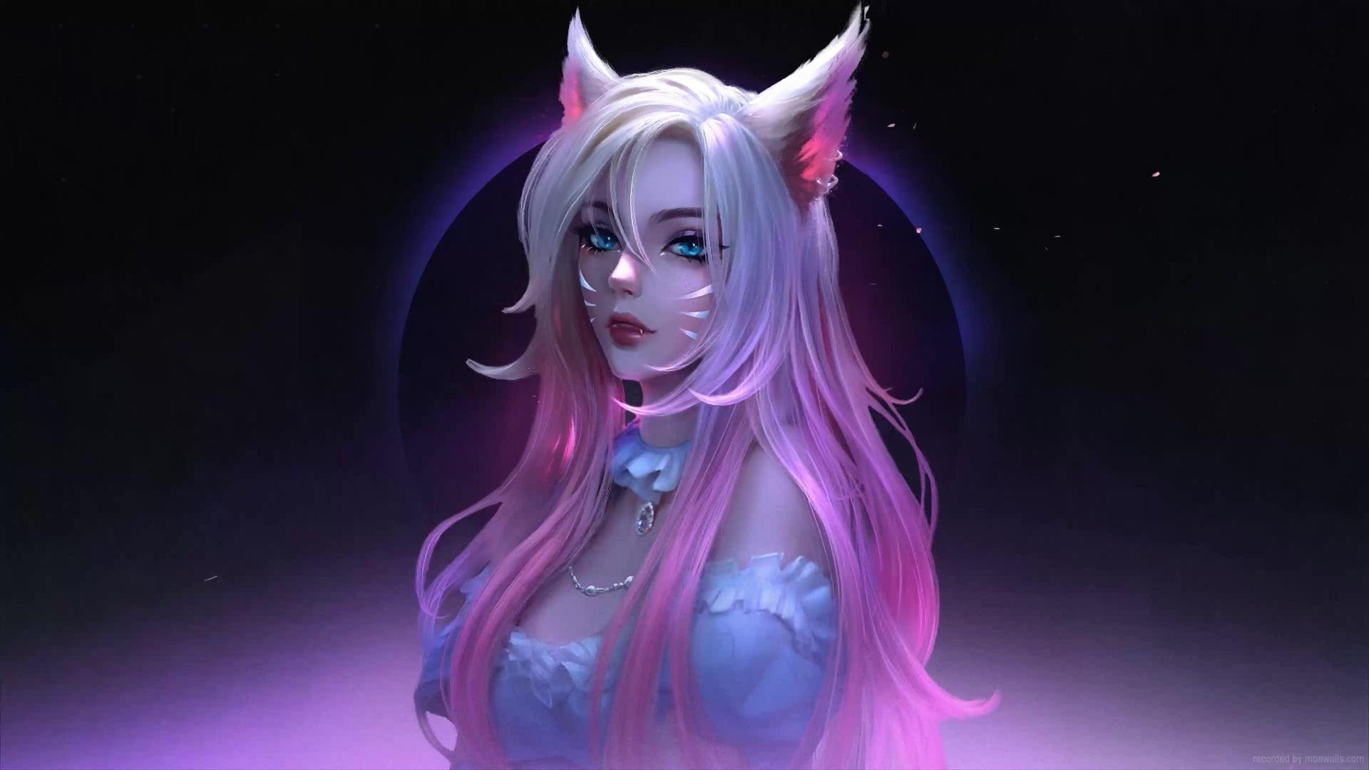 1920x1080 Ahri Live Wallpaper, Animated Wallpaper