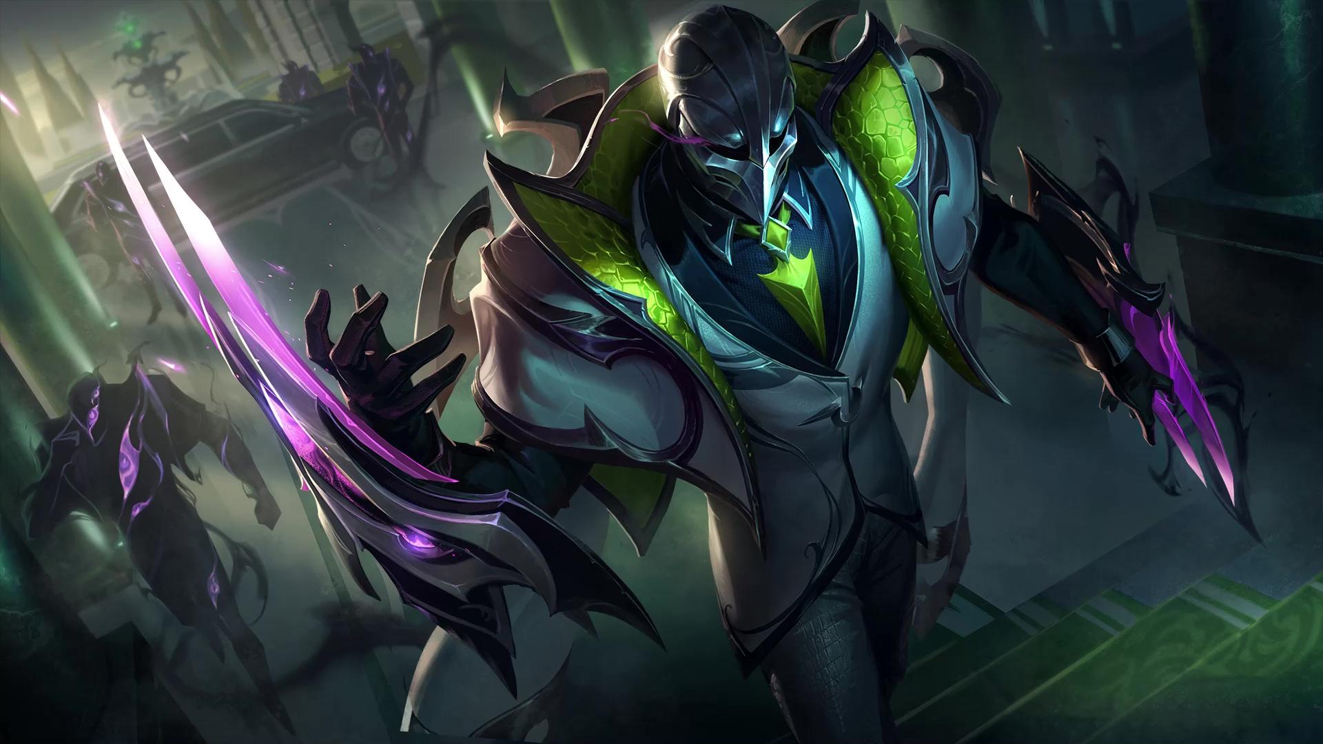 1920x1080 Debonair Zed League Of Legends Live Wallpaper