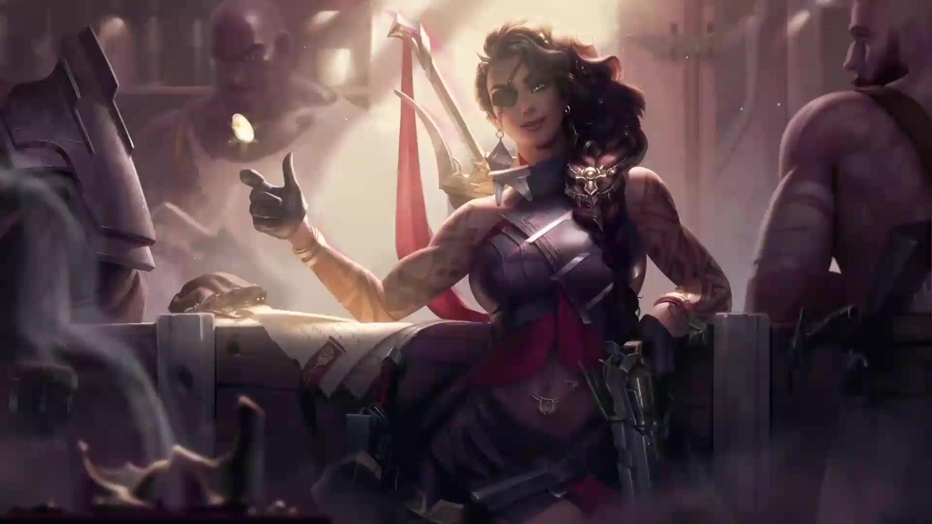 1920x1080 Samira The Desert Rose League Of Legends Live Wallpaper