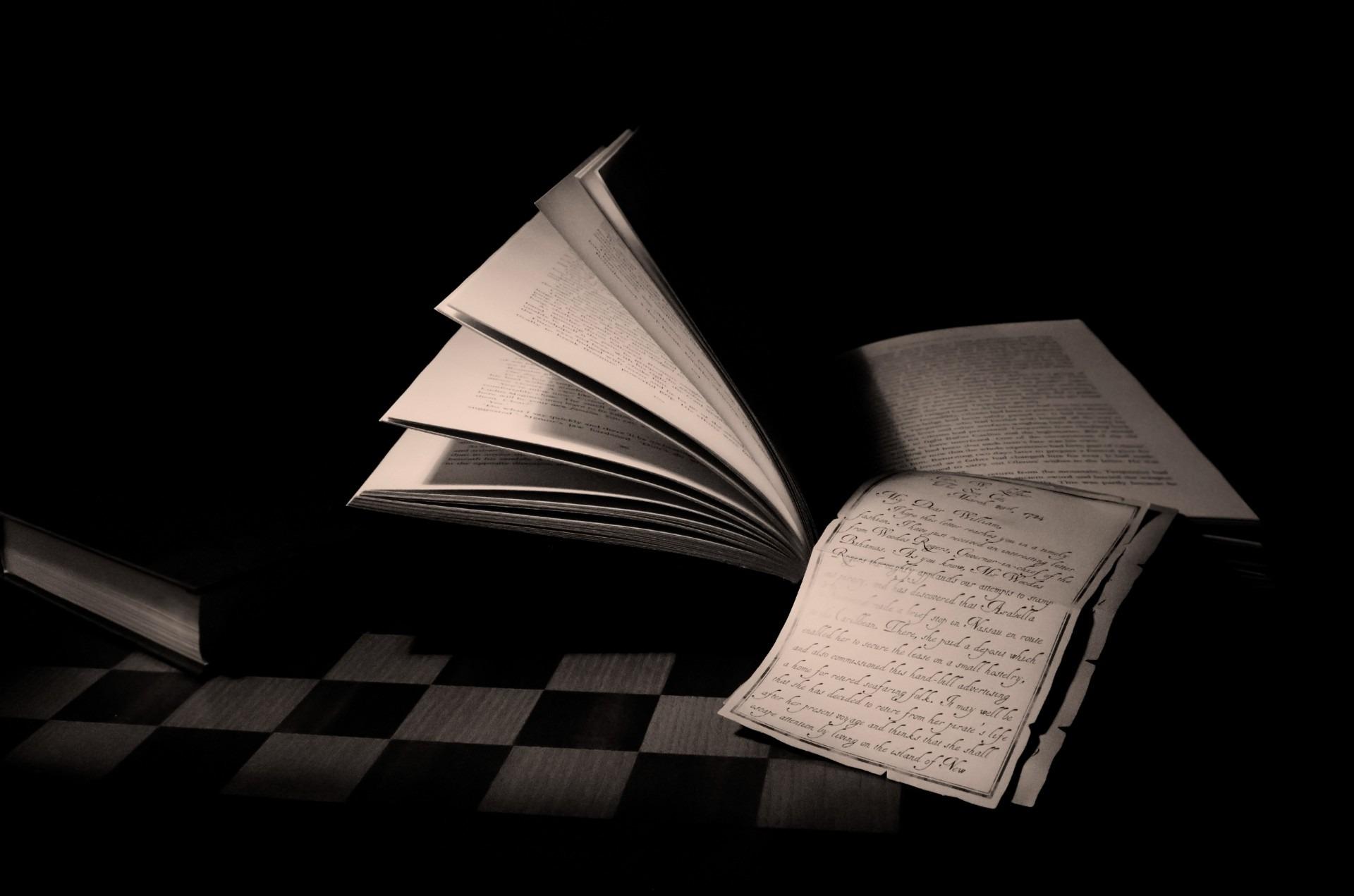 1920x1271 Wallpaper / learning, literature, black, encyclopedia, no people, page, spine, reference, opened, copy space, religion, spirituality, expertise, black background, open free download