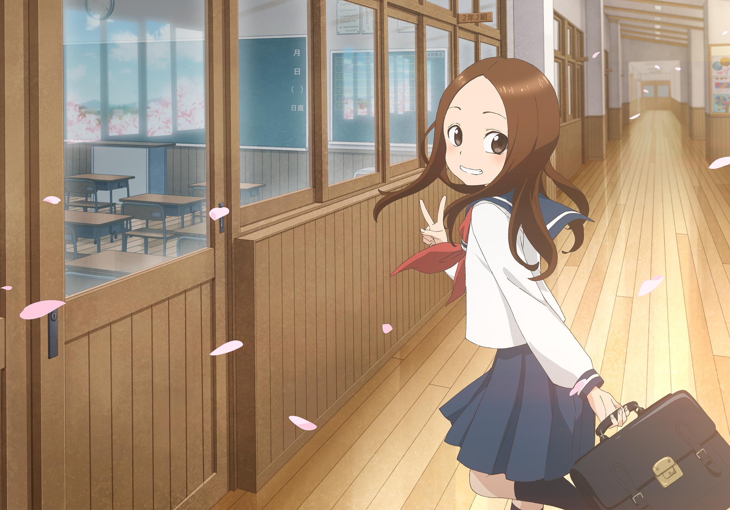 2400x1679 Karakai Jouzu No Takagi San HD Wallpaper And Background