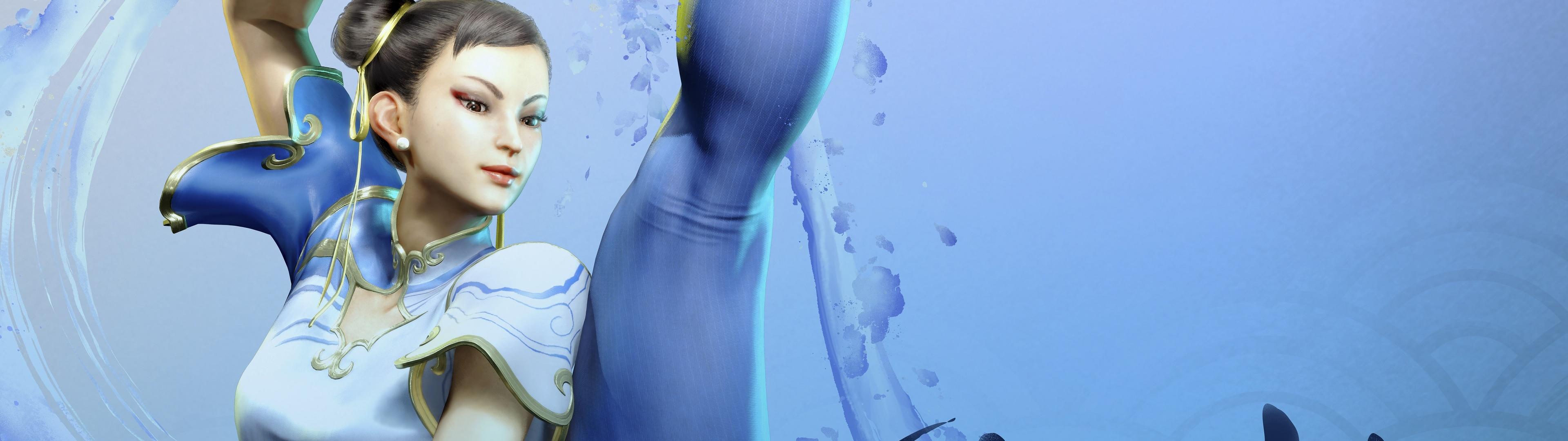 3840x1080 Chun Li Wallpaper 4K, Street Fighter 6