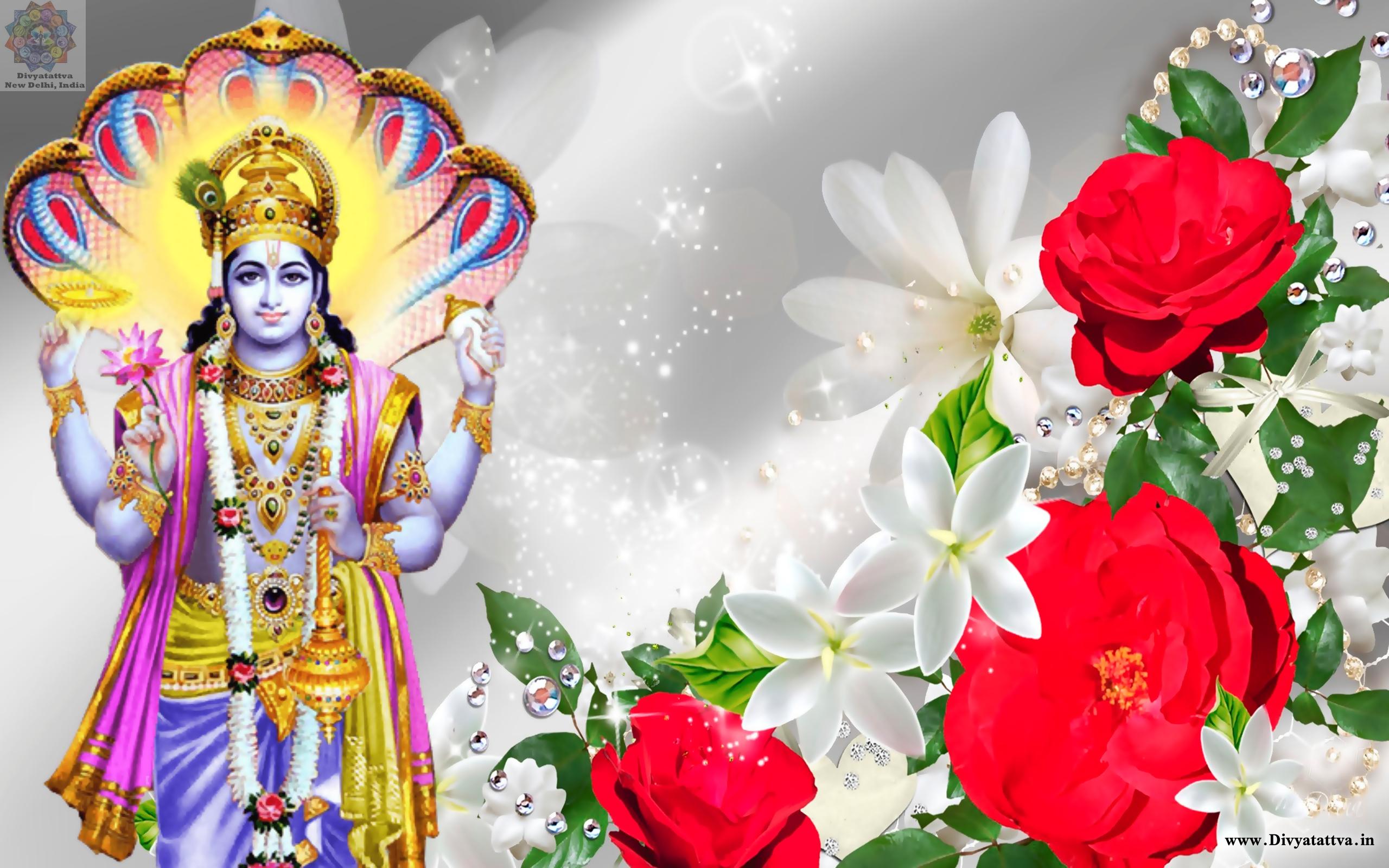 2560x1600 Lord Vishnu Narayan 6K UHD Wallpaper Photo Image Picture for Desktop Computer & Smartphones