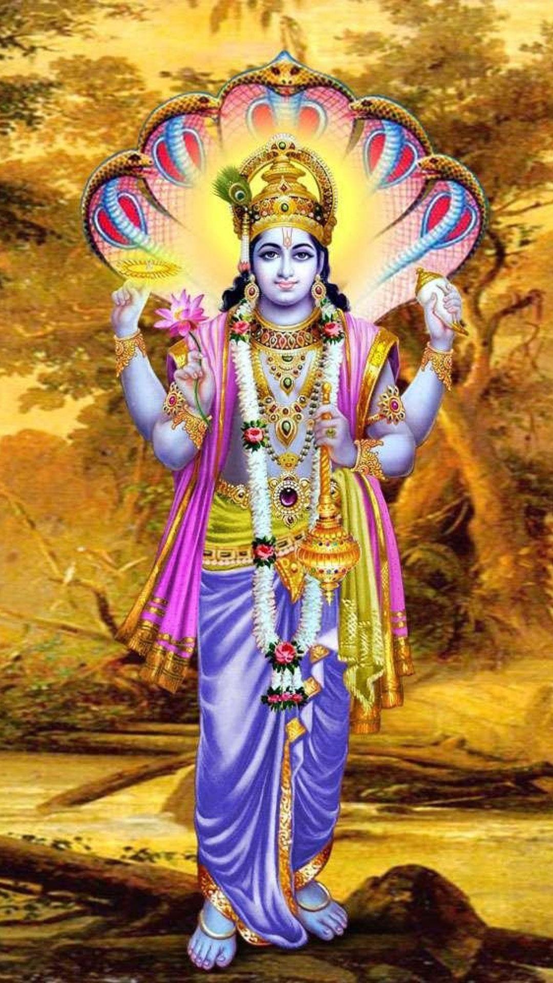 1080x1920 Vishnu Live Wallpaper for Android. Lord vishnu wallpaper, Vishnu, Lord rama image