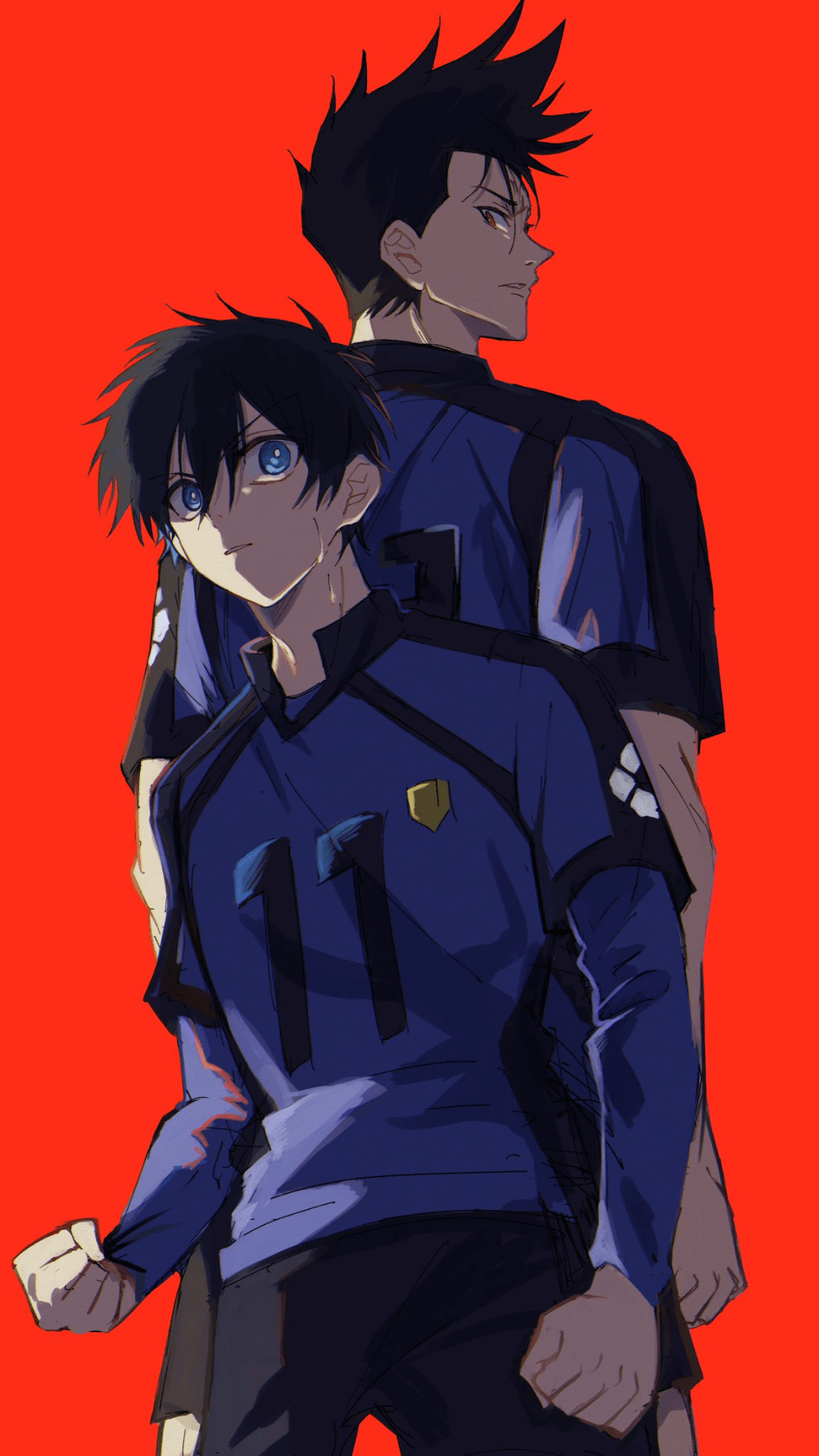 1000x1777 Background Blue Lock Wallpaper Discover more Blue Lock, Character, Illustrated, Japanese, Manga Series wallpaper.. Locked wallpaper, Anime guys, Blue