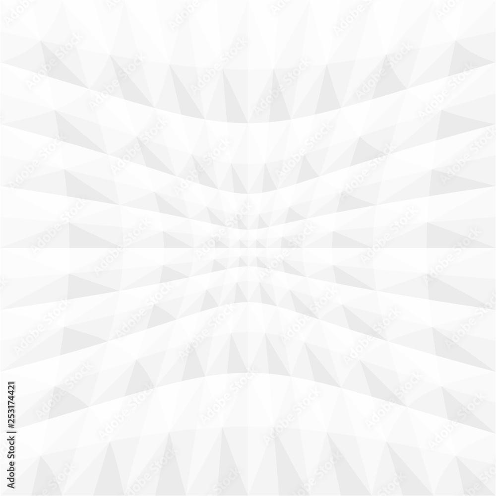 1000x1000 white grey geometric abstract texture soft light wallpaper modern, soft white grey geometric zoom 3D paper art style for banner, advertising website, cover book, poster, brochures, leaflet background Stock Vector