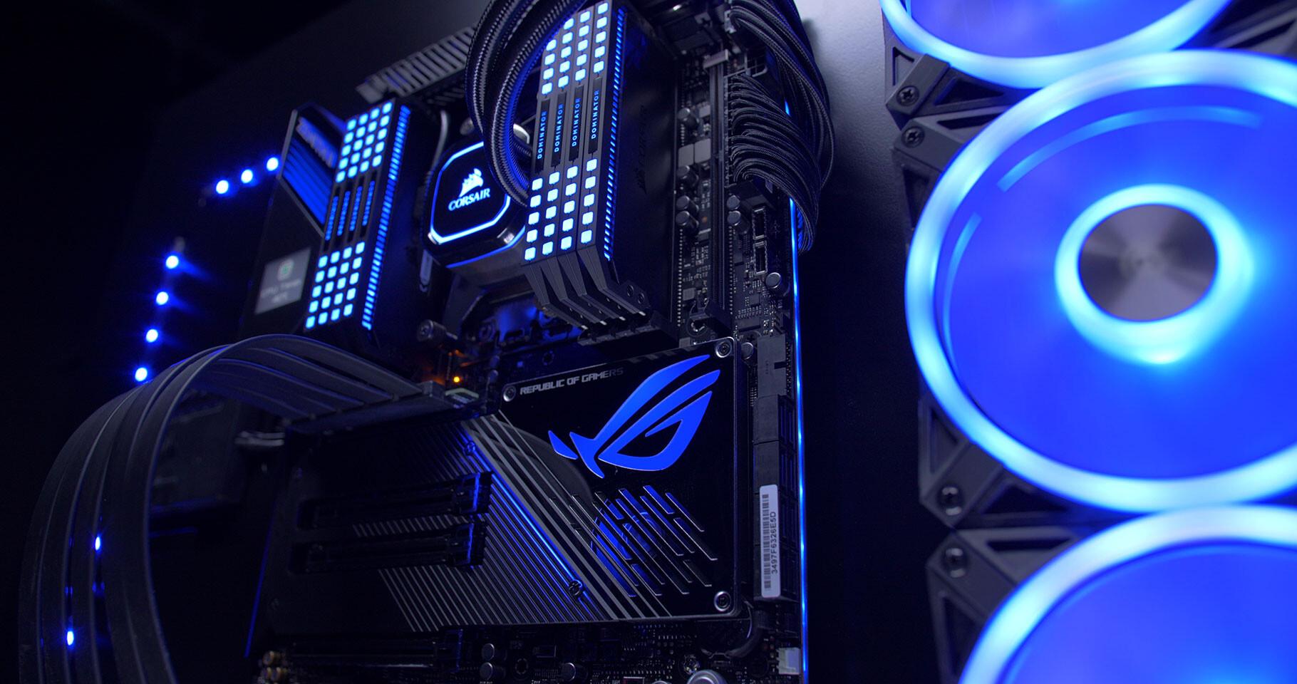 1820x960 CORSAIR Announces RGB Lighting Control for ASUS Aura Sync RGB Motherboards in iCUE Software