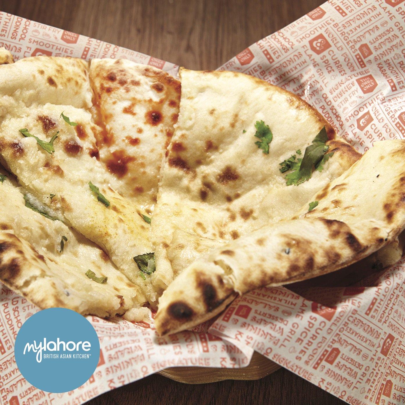 1393x1393 MyLahore Cheesy Garlic Naan is perfect as a side or Appetiser, You Decide! #NationalCheeseLoversDay #FridayFeeling #MyLahore #CheeseLovers
