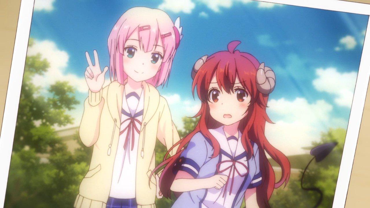1280x720 ☞TehVict Mazoku! It's A Funny And Cute Slice Of Life Comedy About An Impoverished Demon Girl And A Retired Magical Girl. The Relationship Of These Two Would Be Enemies And