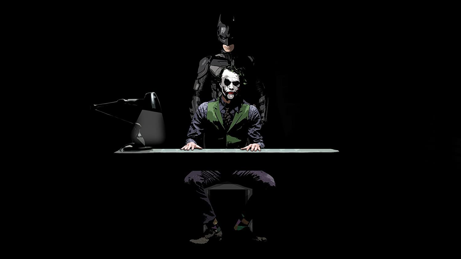 1500x844 Posterhouzz Movie The Dark Knight Batman Movies Joker HD Wallpaper Background Fine Art Paper Print Poster_** MOV367 : Amazon.in: Home & Kitchen