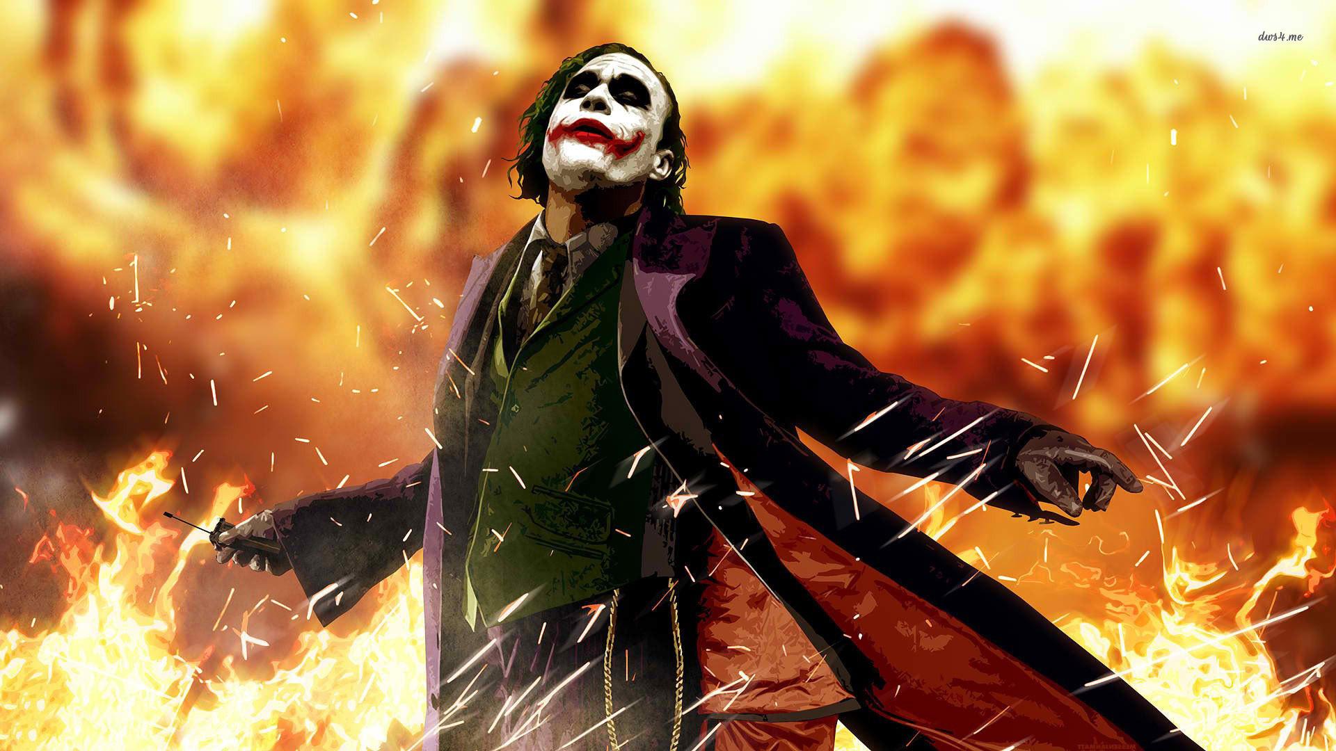 1920x1080 Dark Knight Joker Wallpaper