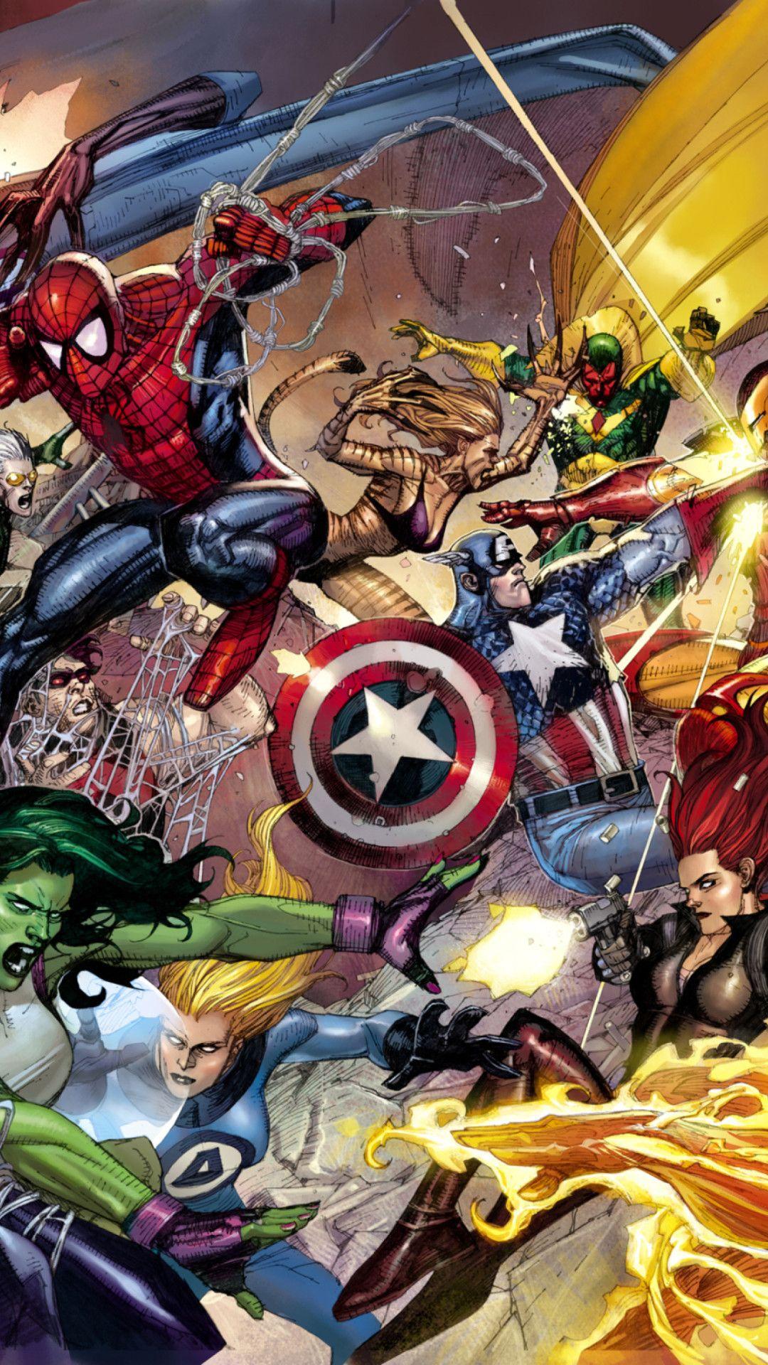 1080x1920 Marvel Hình Nền iPhone