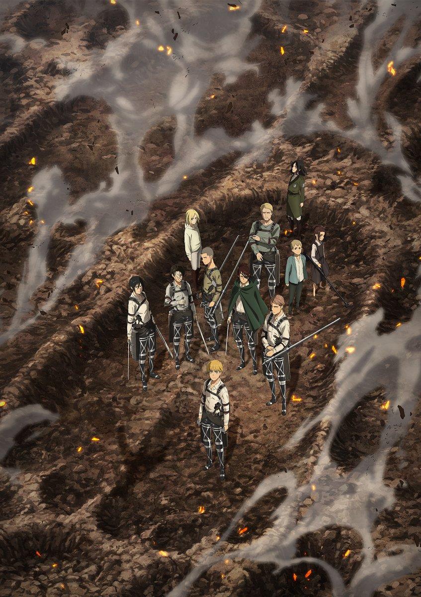 847x1200 Attack on Titan Wiki on Titan The Final Season Final Edition Key Visual (Clean Version)