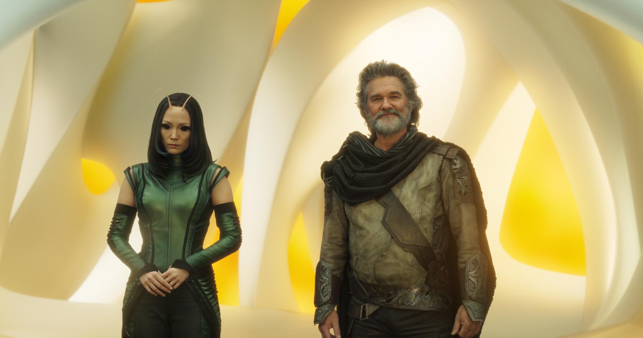 2158x1136 Ego Marvel Comics Guardians Of The Galaxy Vol 2 Kurt Russell Mantis Marvel Comics Pom Klementieff Wallpaper:2158x1136