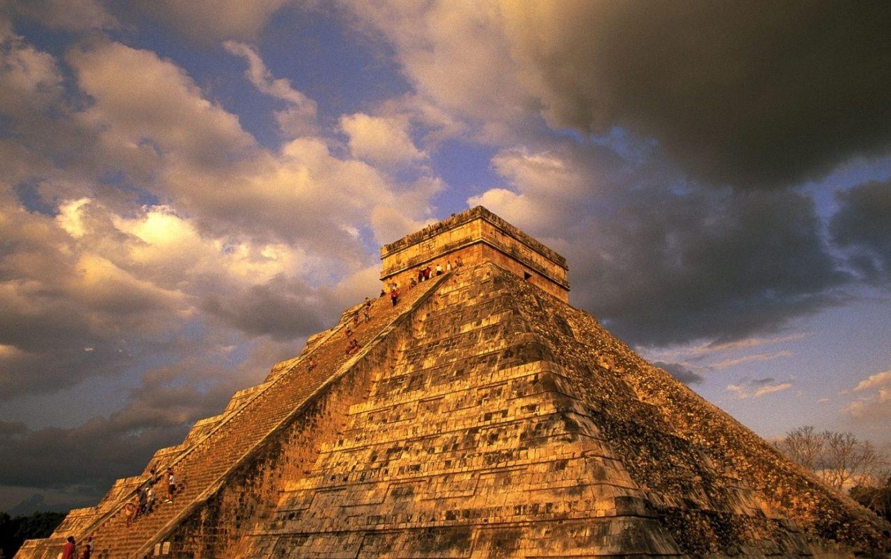 1280x804 Chichen Itza Pyramid Wallpaper. Chichen Itza Pyramid Stock