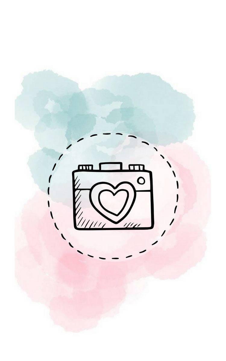 750x1197 Download Instagram Story Camera Icon Artwork Wallpaper