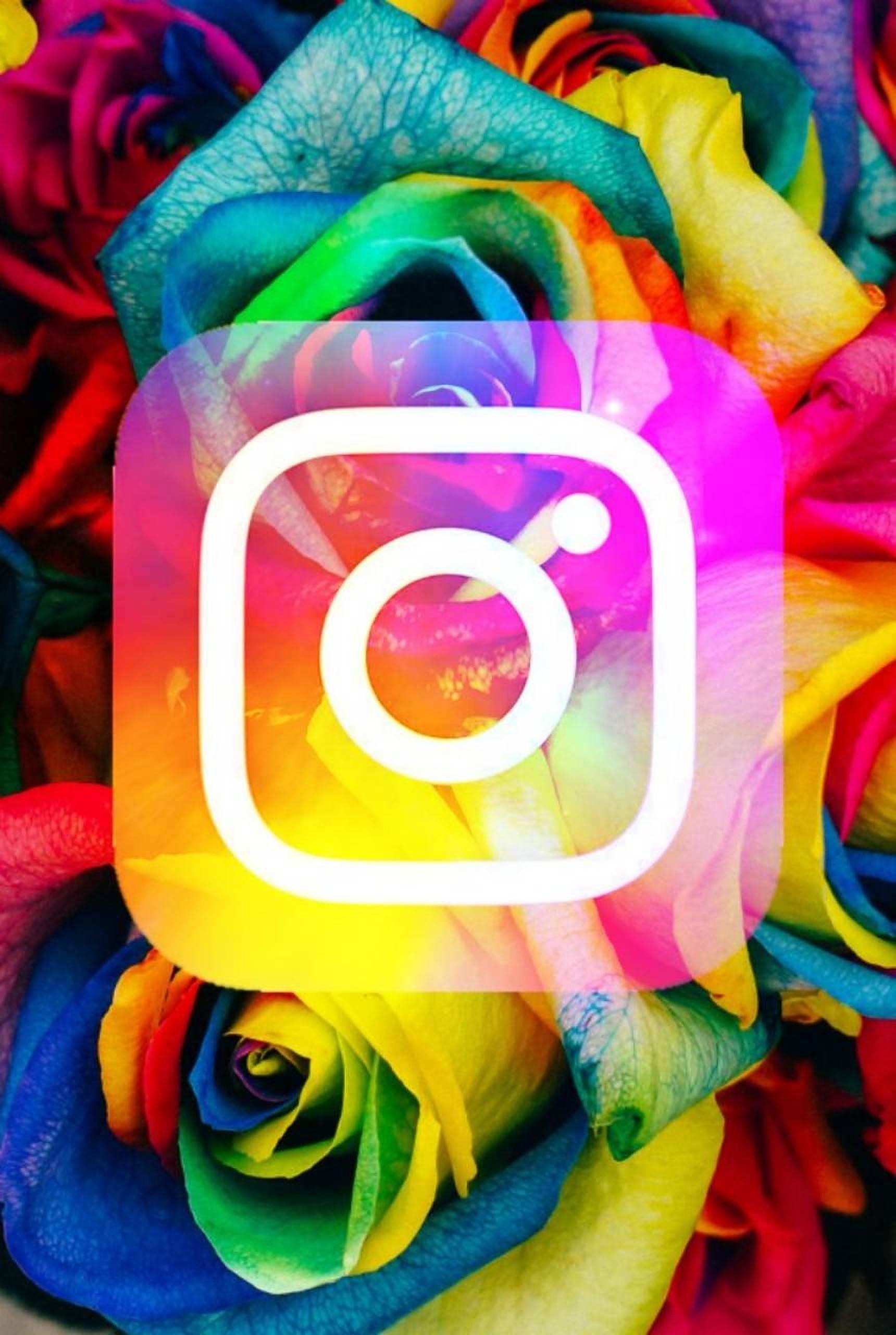 1720x2560 Download Colorful Instagram Icon Wallpaper