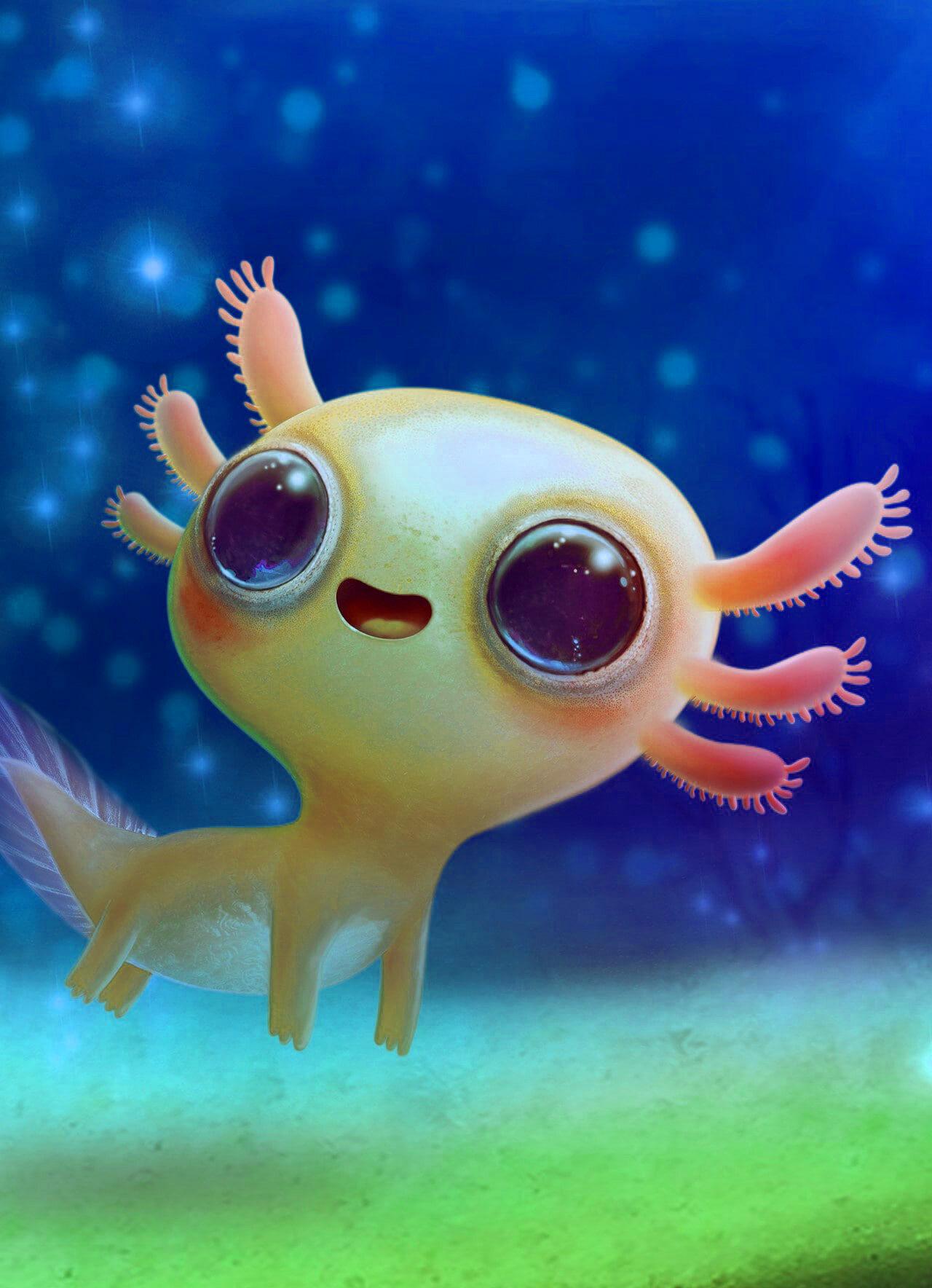 Axolotel Wallpapers - Top Free Axolotel Backgrounds - WallpaperAccess