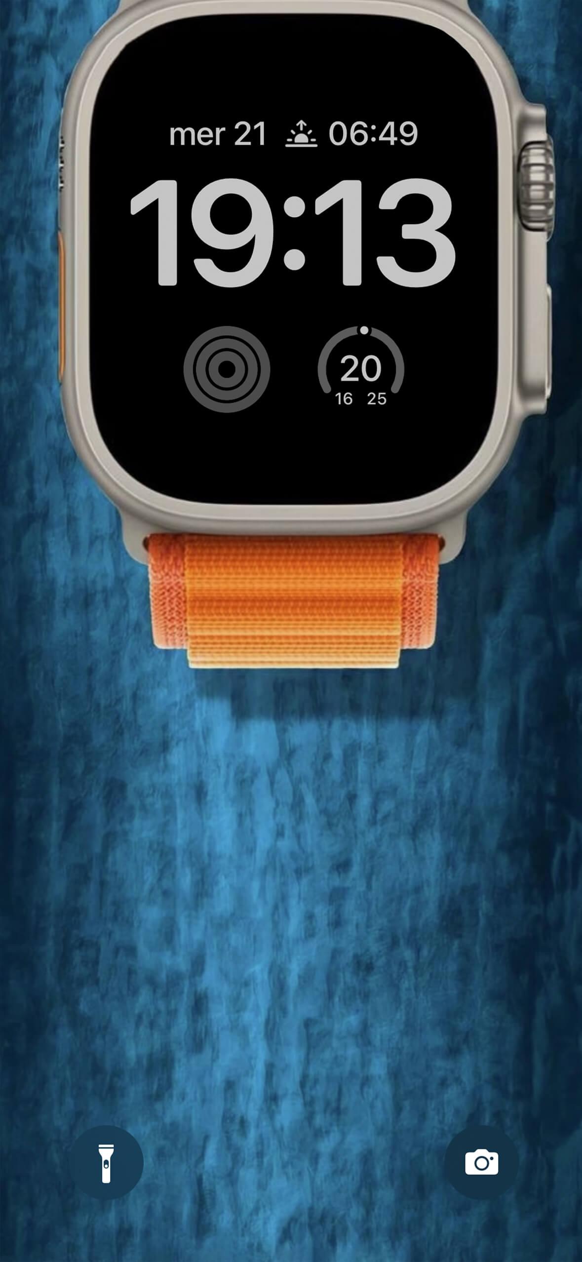 1179x2556 Apple Watch ULTRA wallpaper for iPhone