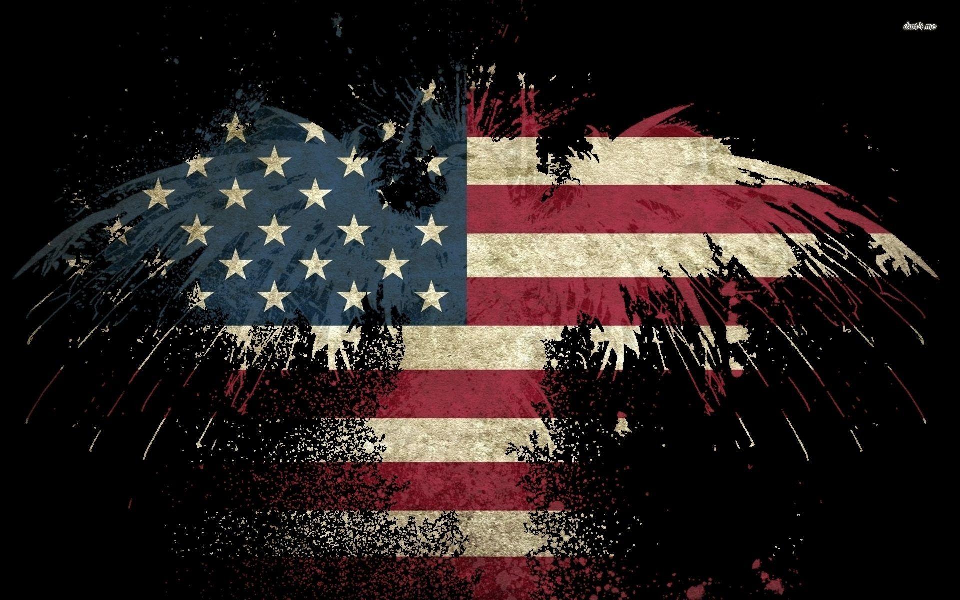 Dark American Flag iPhone Wallpapers - Top Free Dark American Flag