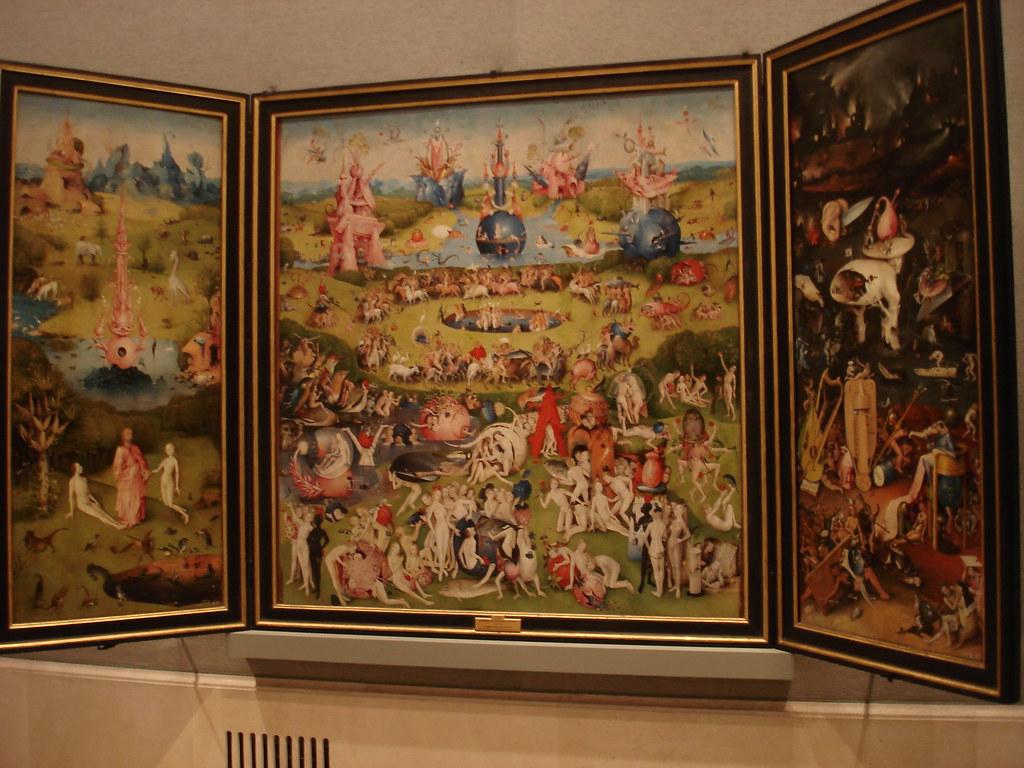 1024x768 El Bosco. The Garden of Early Delights