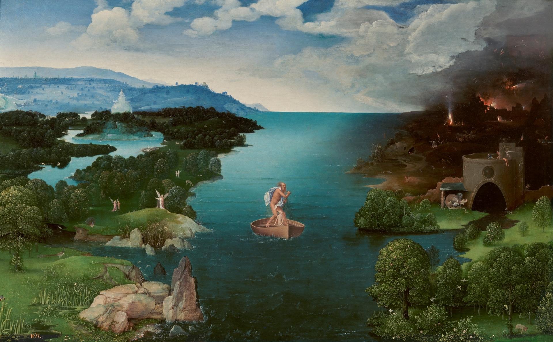 1920x1188 Charon crossing the Styx Collection Nacional del Prado