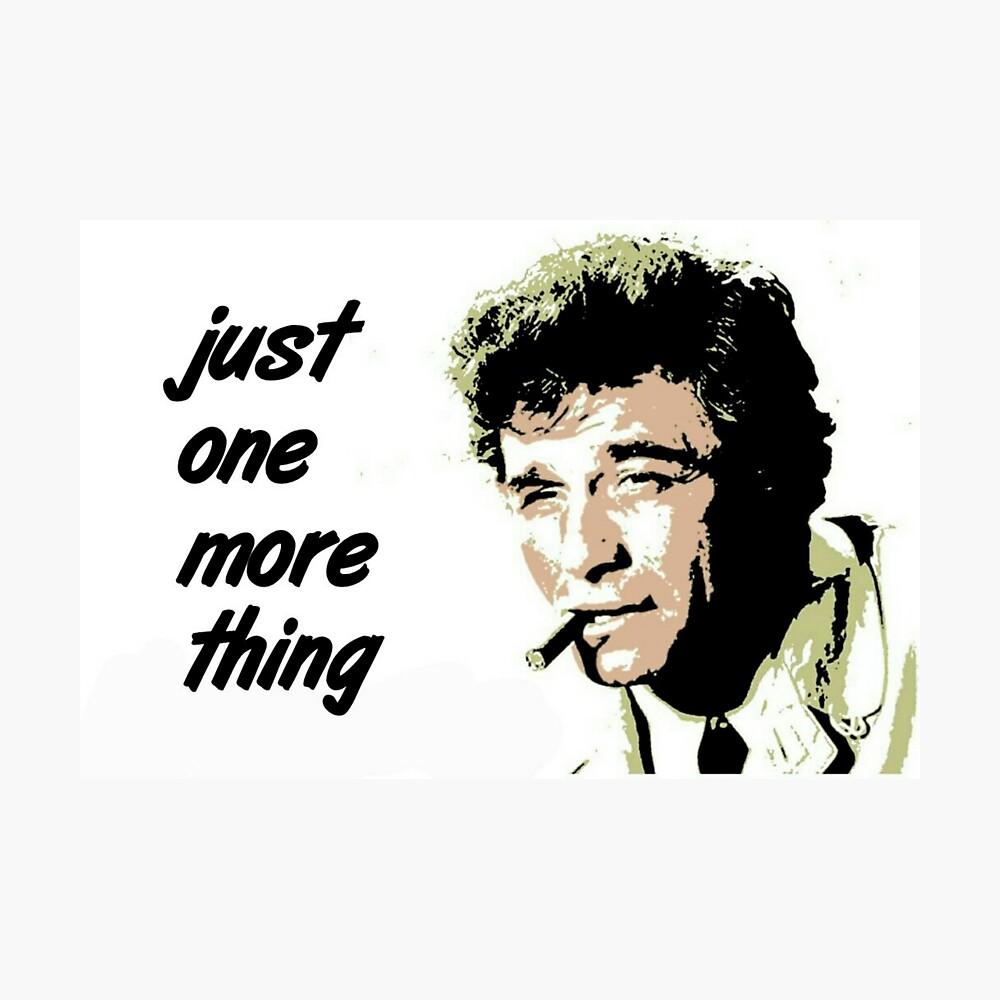 1000x1000 Columbo Poster